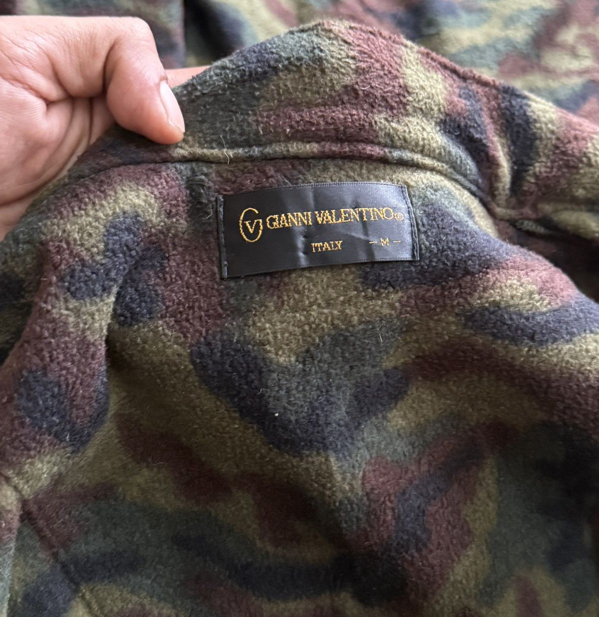Gianni Valentino GIANNI VALENTINO CAMO MEDIUM KIMONO Size US M / EU 48-50 / 2 - 5 Thumbnail