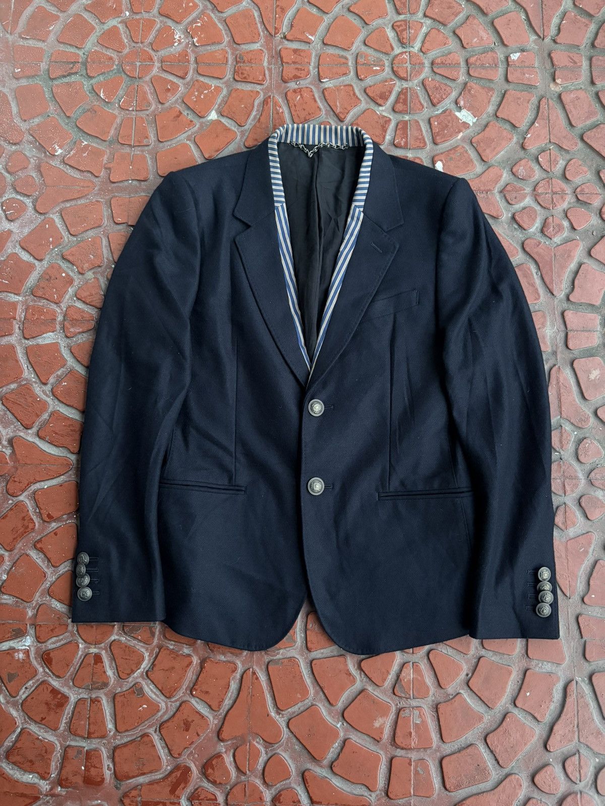 Maison MIHARA YASUHIRO MIHARA YASUHIRO SINGLE BREASTED BLAZER Size 46S - 1 Thumbnail