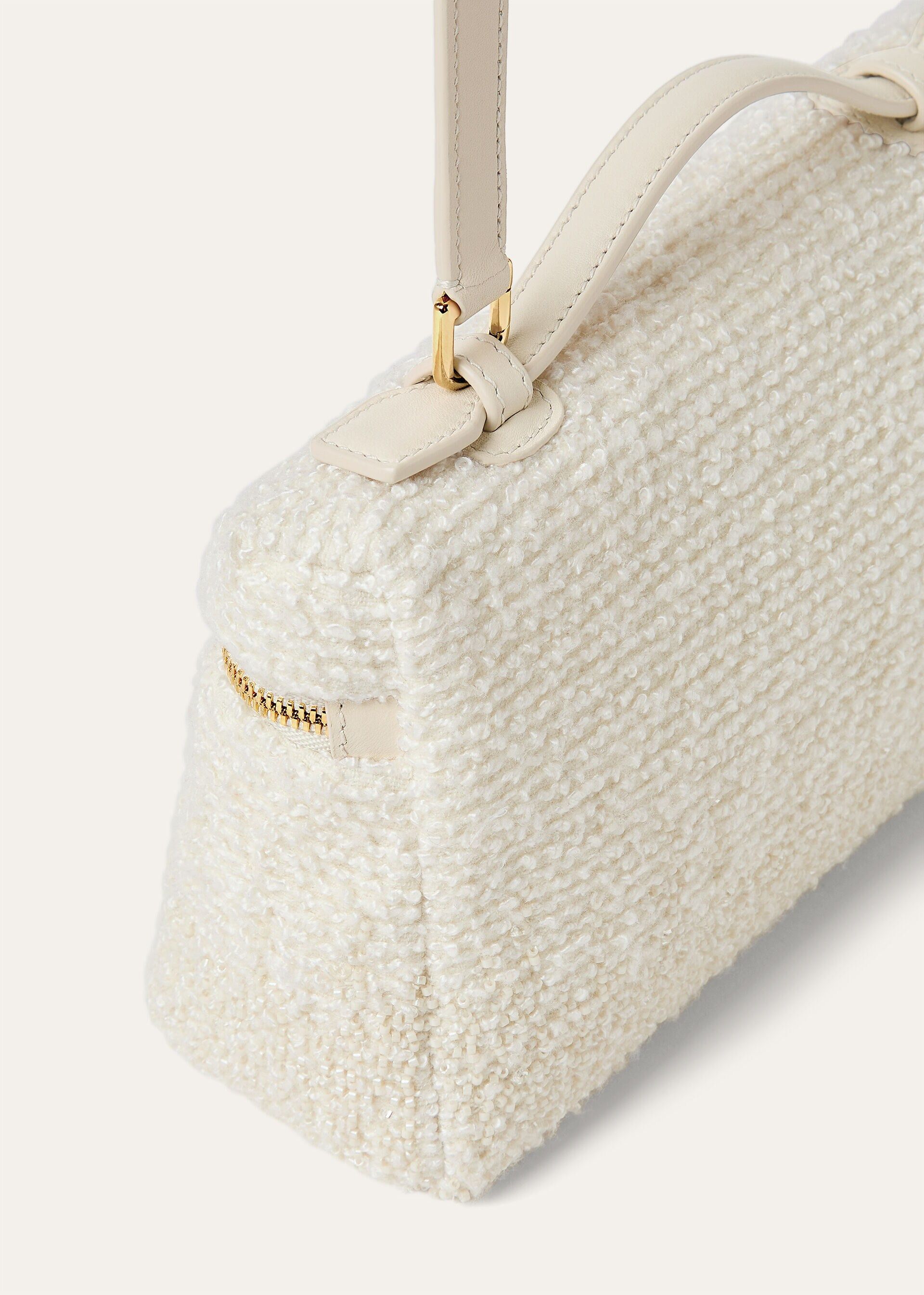 Loro Piana os11x0426 FAR0960 Size: OS / L19 Pocket Crossbody Bag Nougat Size ONE SIZE - 4 Thumbnail