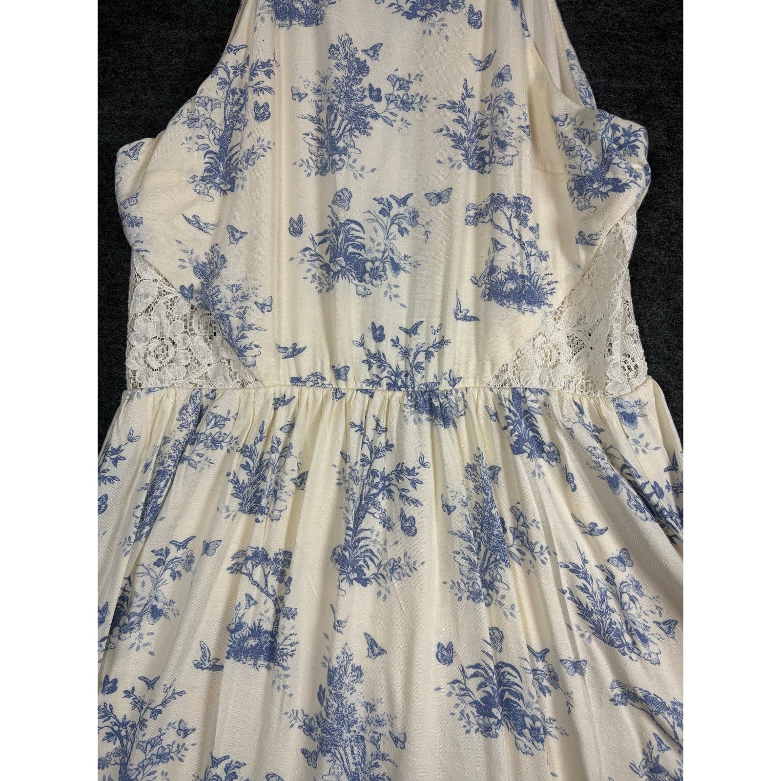 Disney Disney Cinderella Dress toile Print Halter Lace Detail Size S / US 4 / IT 40 - 3 Thumbnail