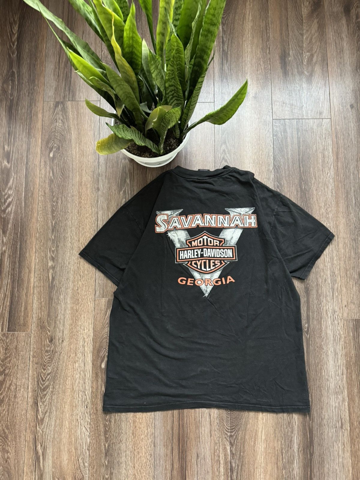 Harley Davidson Vintage Harley Davidson 1997 H-D logo black men’s Xl Size US XL / EU 56 / 4 - 9 Thumbnail