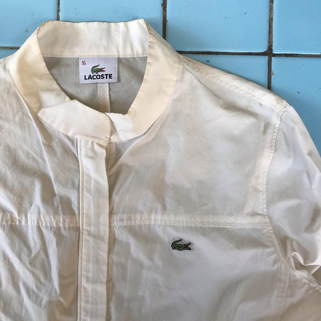 Lacoste Lacoste invicible white Track running Size Small / 5 Size US S / EU 44-46 / 1 - 1 Thumbnail
