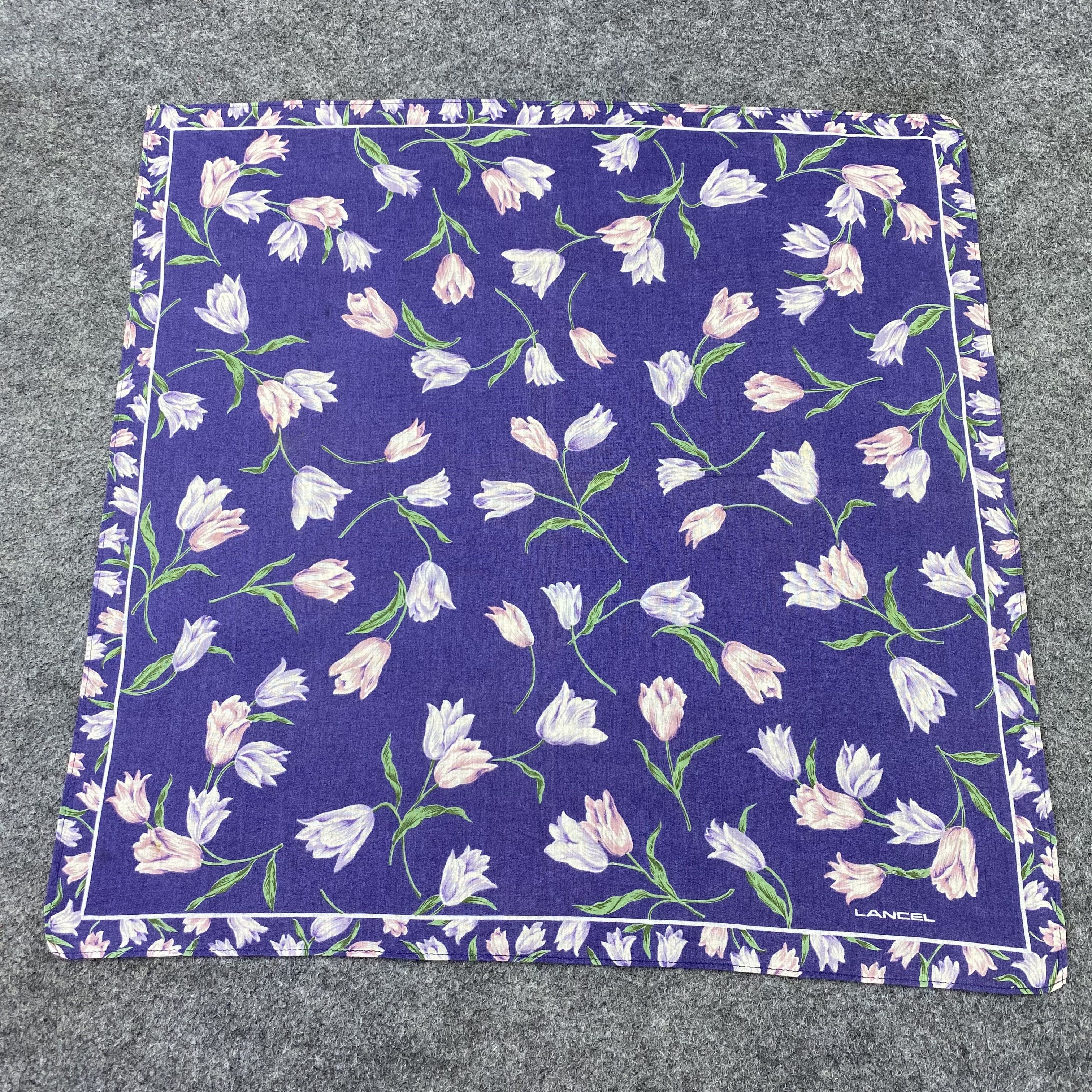 Lancel Lancel Handkerchief / Bandana / Neckerchief-B1159 Size ONE SIZE - 3 Thumbnail
