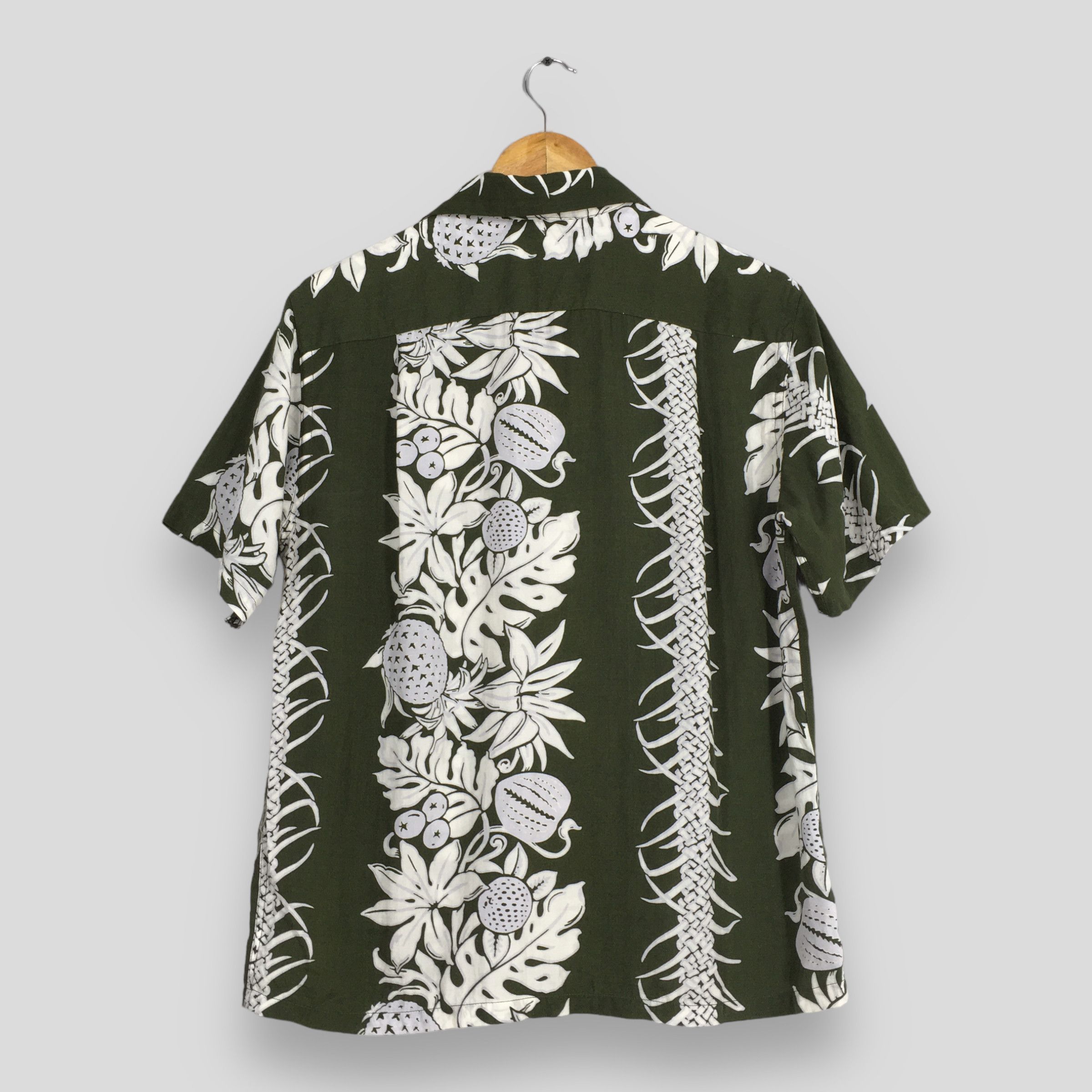 Other Vintage Floral Pineapple Hawaiian Aloha Cotton Shirt Medium Size US M / EU 48-50 / 2 - 7 Thumbnail