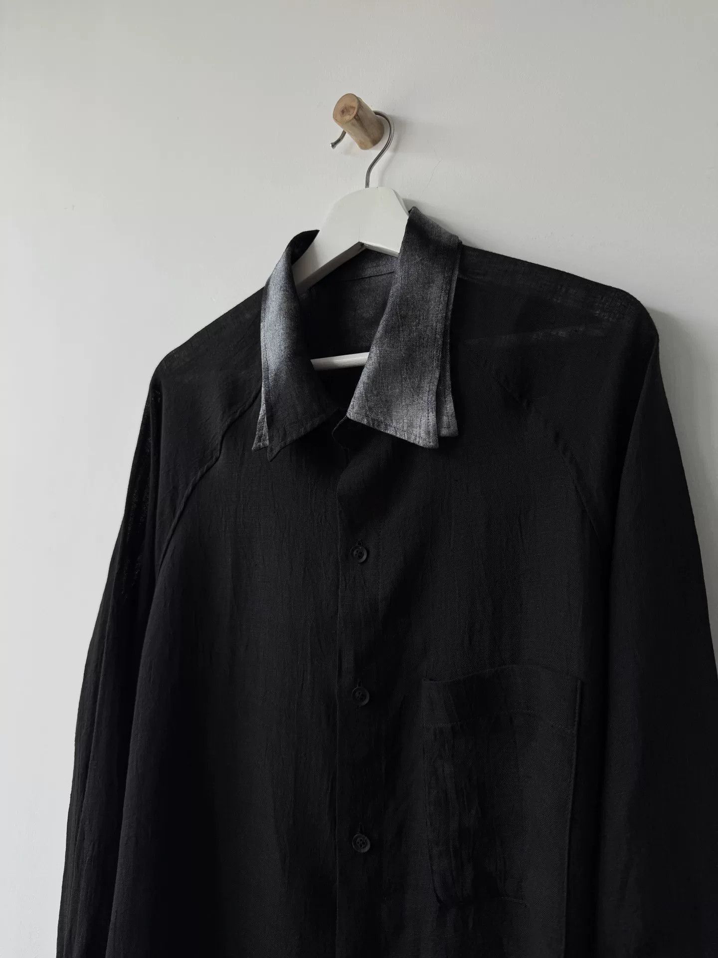 Yohji Yamamoto yohji yamamoto pour homme linen shirt. Size US M / EU 48-50 / 2 - 3 Thumbnail