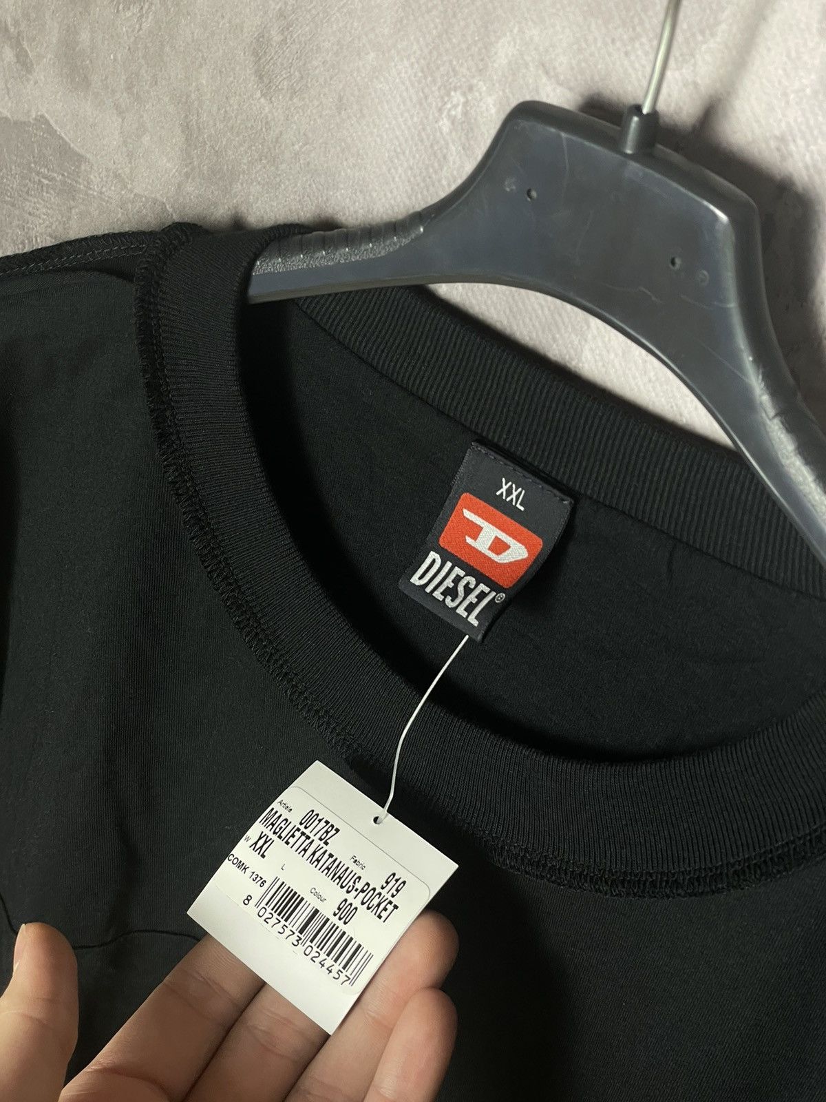 Diesel × Vintage Diesel Long Sleeve Avant Garde Streetwear Style XXL Size US XXL / EU 58 / 5 - 9 Thumbnail