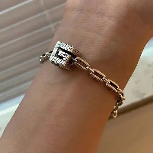 Other Y2K Cquare Purple Zircon Bracelet Size ONE SIZE - 2 Thumbnail