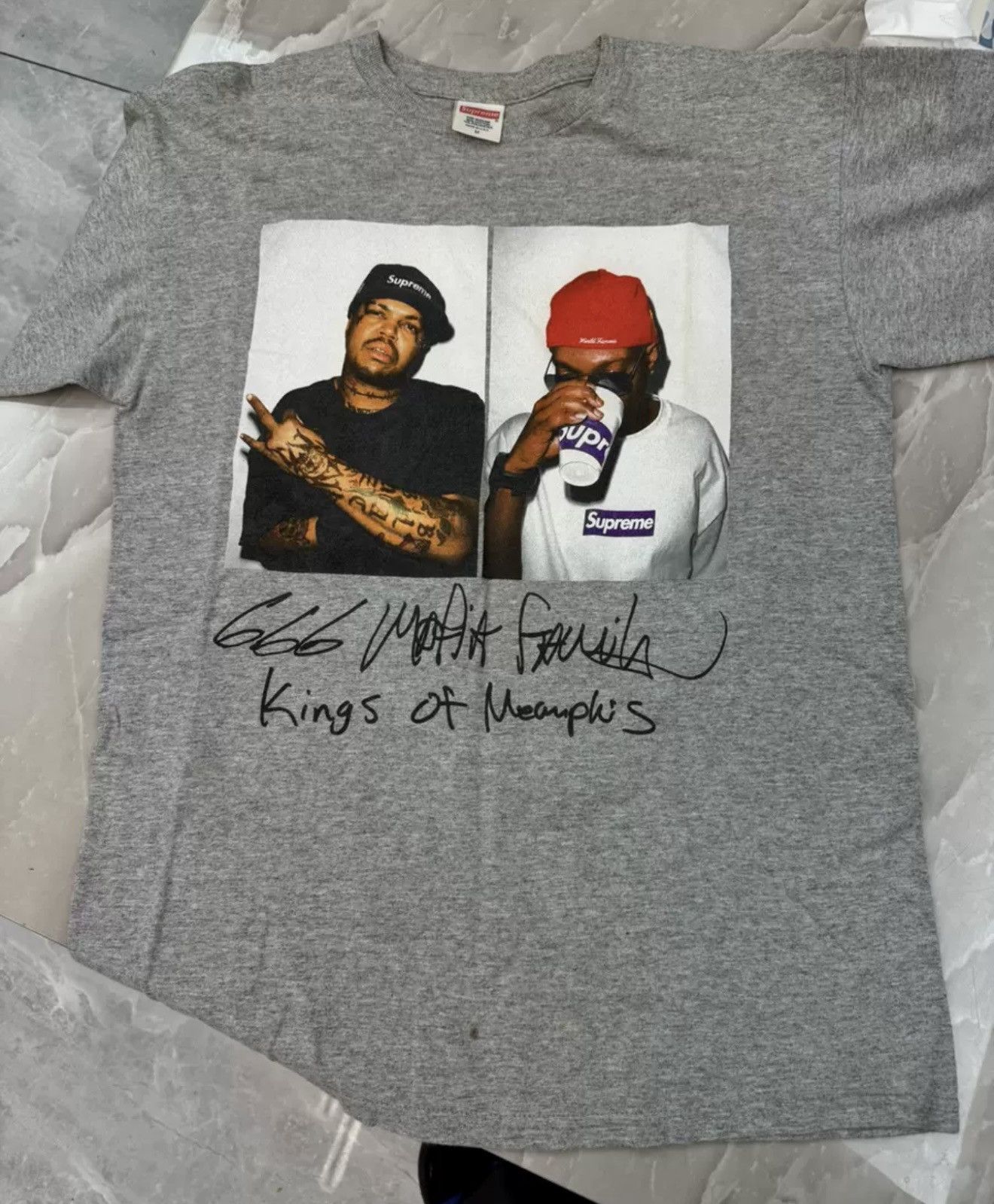 Supreme Supreme 36 mafia photo tee T-shirt Size US M / EU 48-50 / 2 - 1 Thumbnail