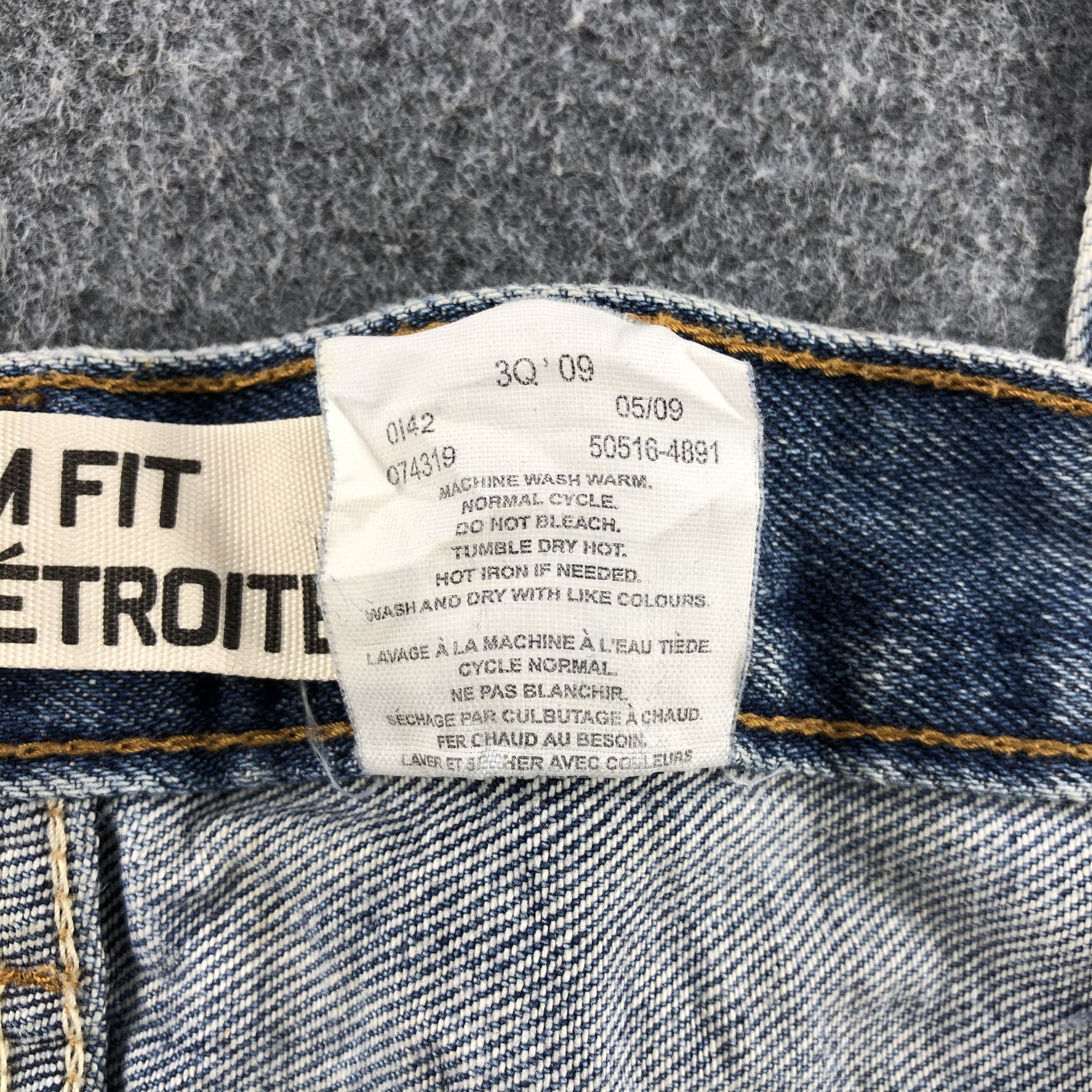 Levi's Vintage Blue Wash Levis 505 Jeans- J1378 Size US 36 / EU 52 - 11 Thumbnail