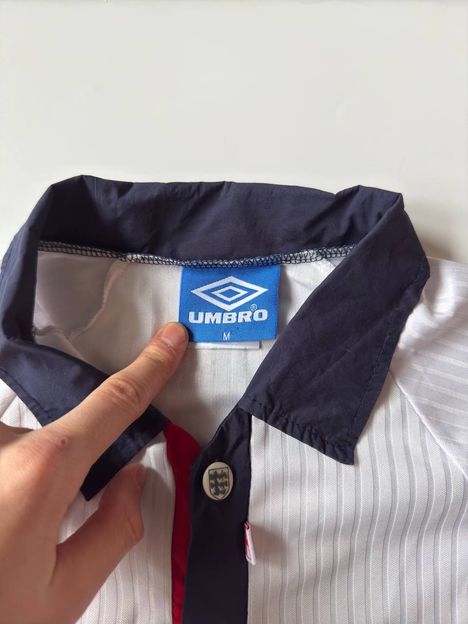 Umbro England Umbro vintage soccer jersey 1990th M Size US M / EU 48-50 / 2 - 4 Thumbnail