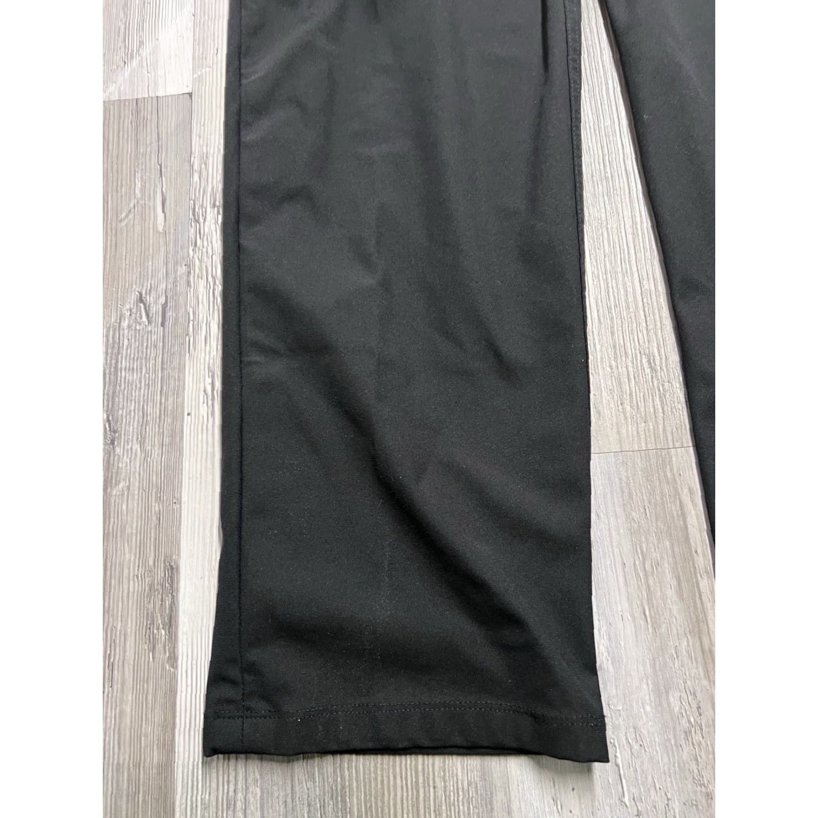 Lululemon Black #4 Mens Pant 33 ABC Flat Front Zip Button Slim Straight  30in Inseam Casual Dress Pants
