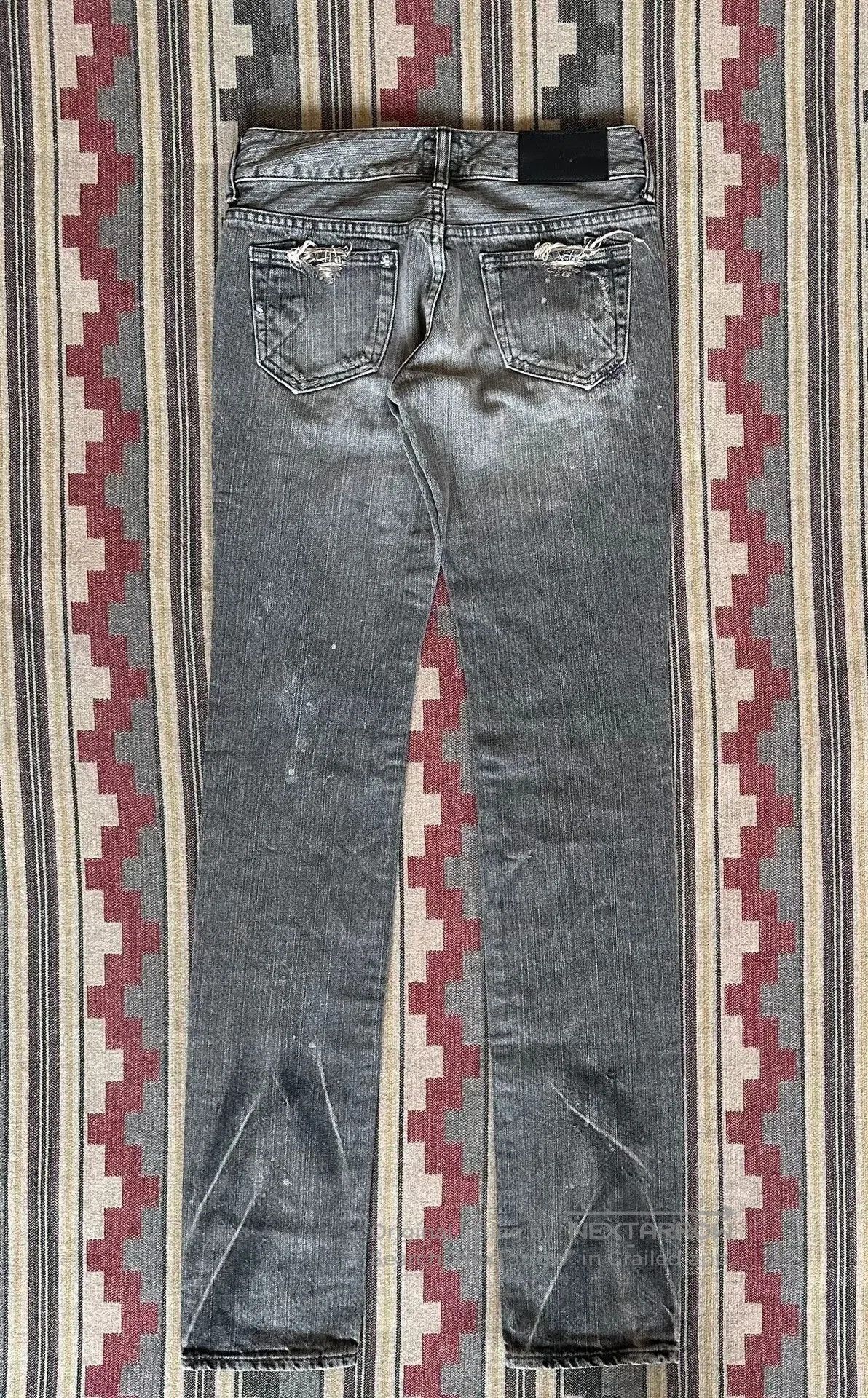Other Vintage Distressed Wash Ripped Denim Pants. Size 24" / US 00 / IT 34 - 2 Thumbnail
