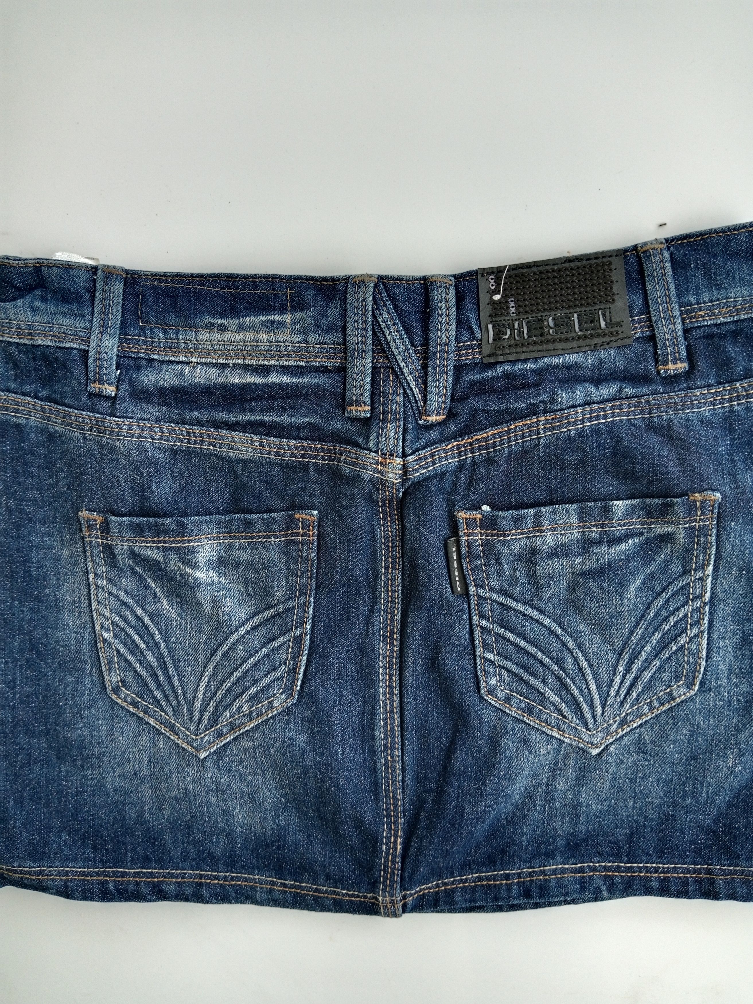 Diesel DIESEL Jeans True Denim Mini Skirt Size 29" - 8 Thumbnail