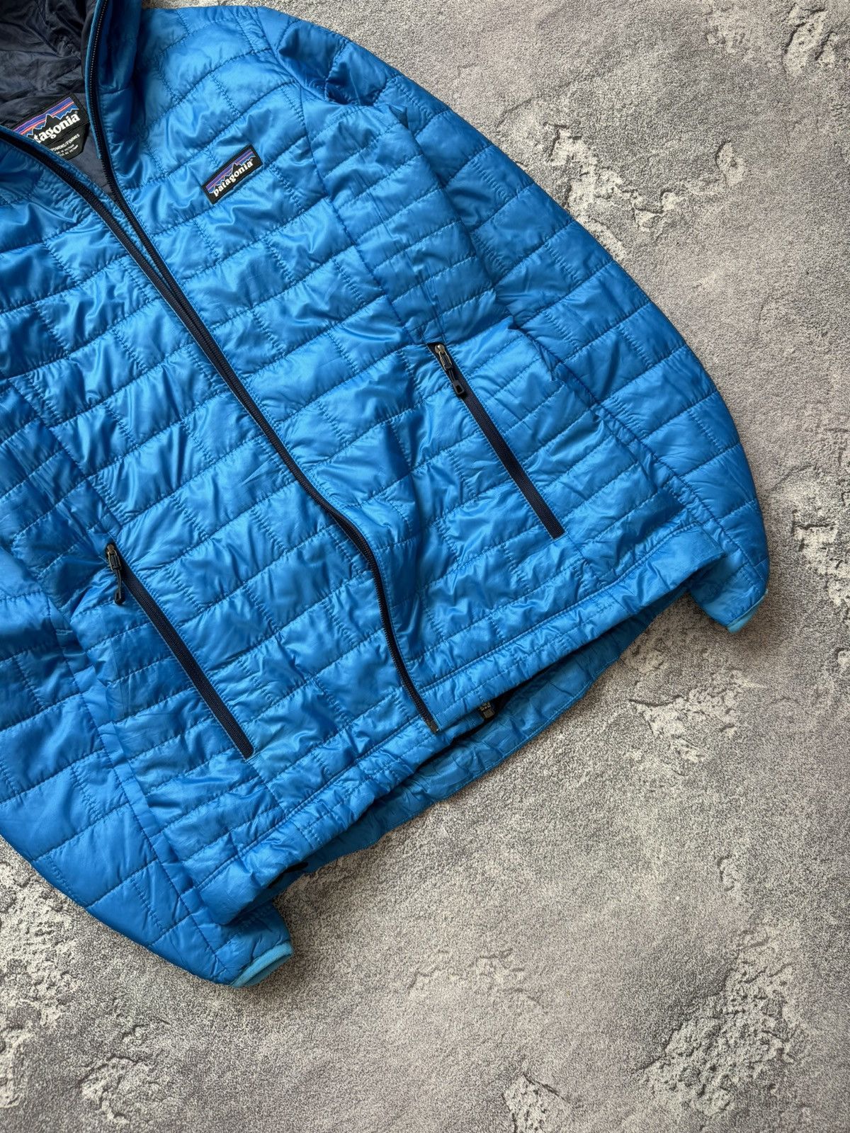 Patagonia Patagonia XS zip jacket hooded zip outdoor Wmns quilted 00s Size XS / US 0-2 / IT 36-38 - 3 Thumbnail