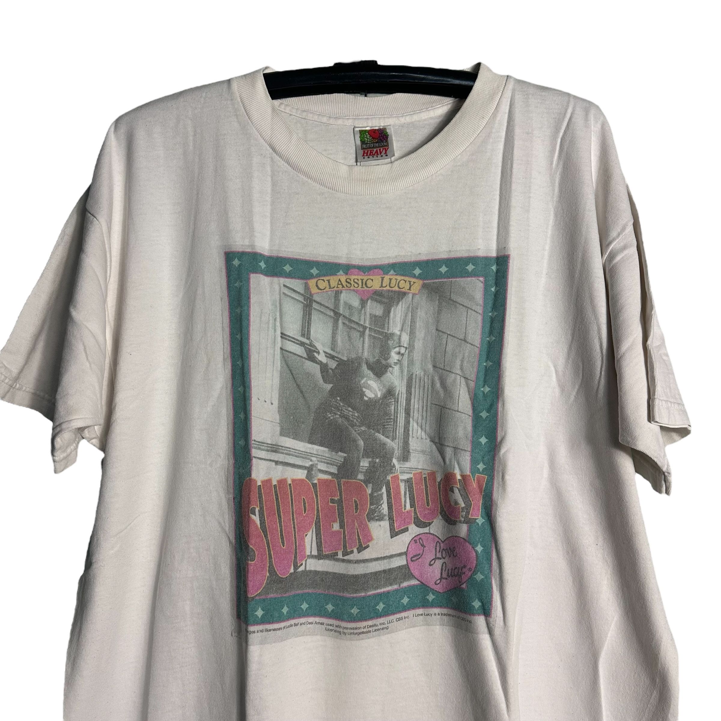 Vintage 🔥RARE🔥Vintage Super Lucy I Love Lucy TV Series Promo Shirt Size US XL / EU 56 / 4 - 2 Thumbnail