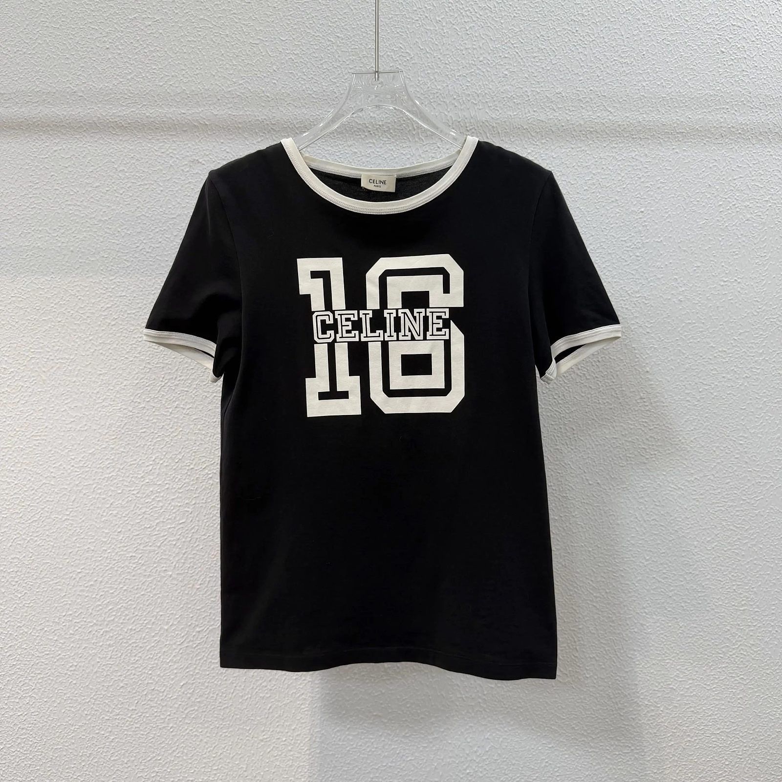 Celine Celine 16 Logo T-Shirt Size XS Size XS / US 0-2 / IT 36-38 - 1 Thumbnail