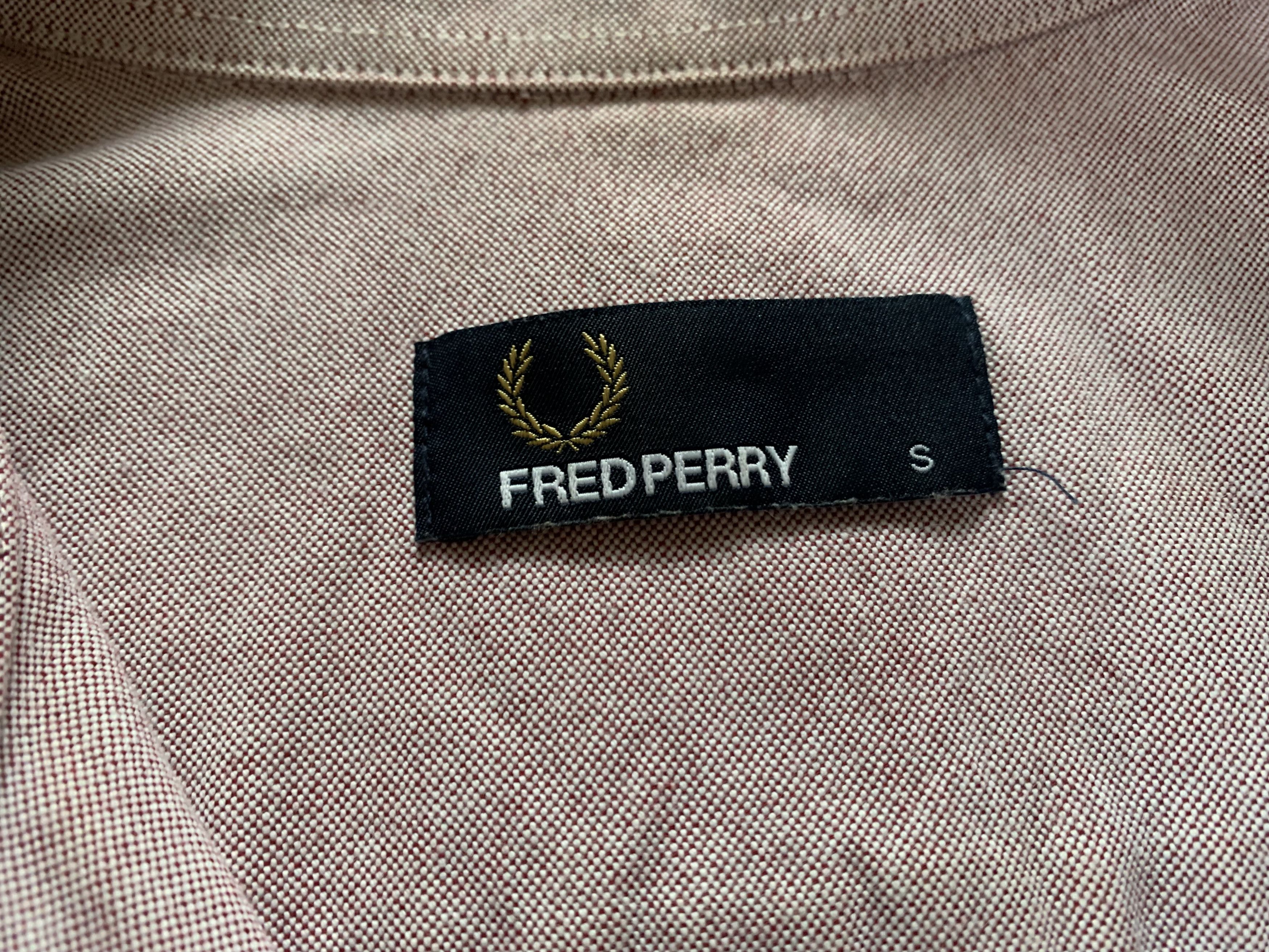 Designer × Fred Perry Fred Perry Cotton Longsleeve Shirt Size US S / EU 44-46 / 1 - 6 Thumbnail