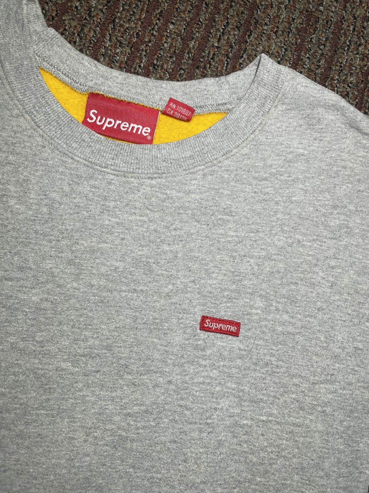 Supreme Supreme Contrast Crewneck (Large) Size US L / EU 52-54 / 3 - 2 Thumbnail