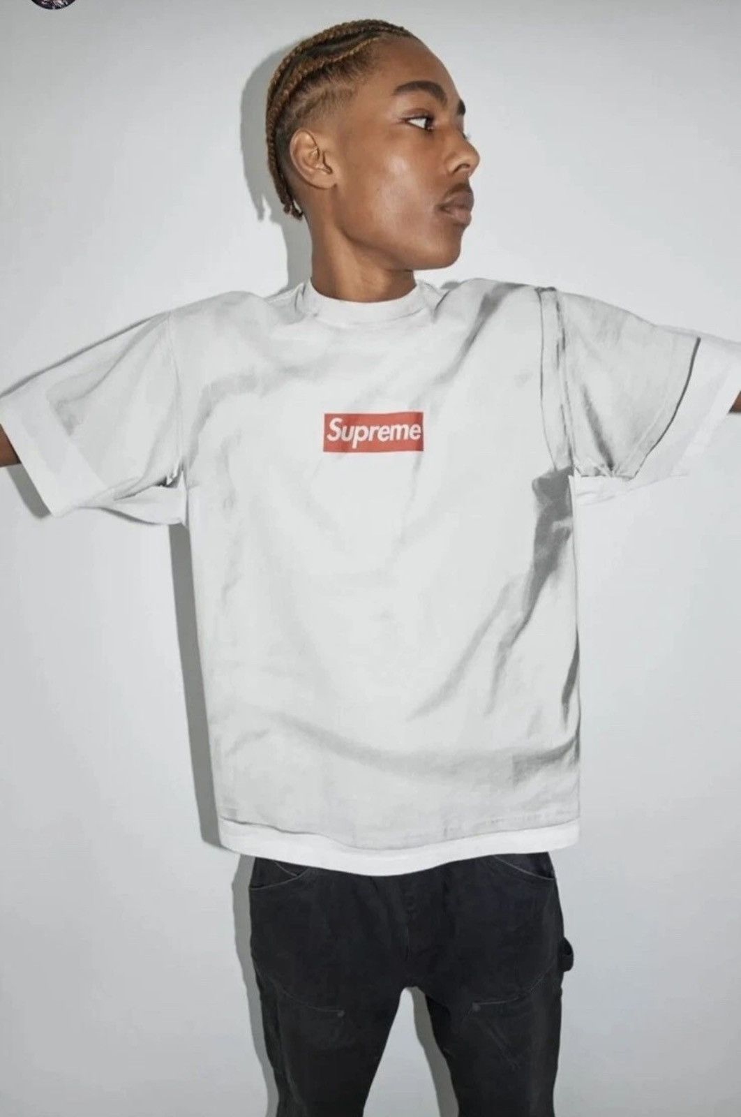 Size Small Supreme MM6 Box Logo Tee
