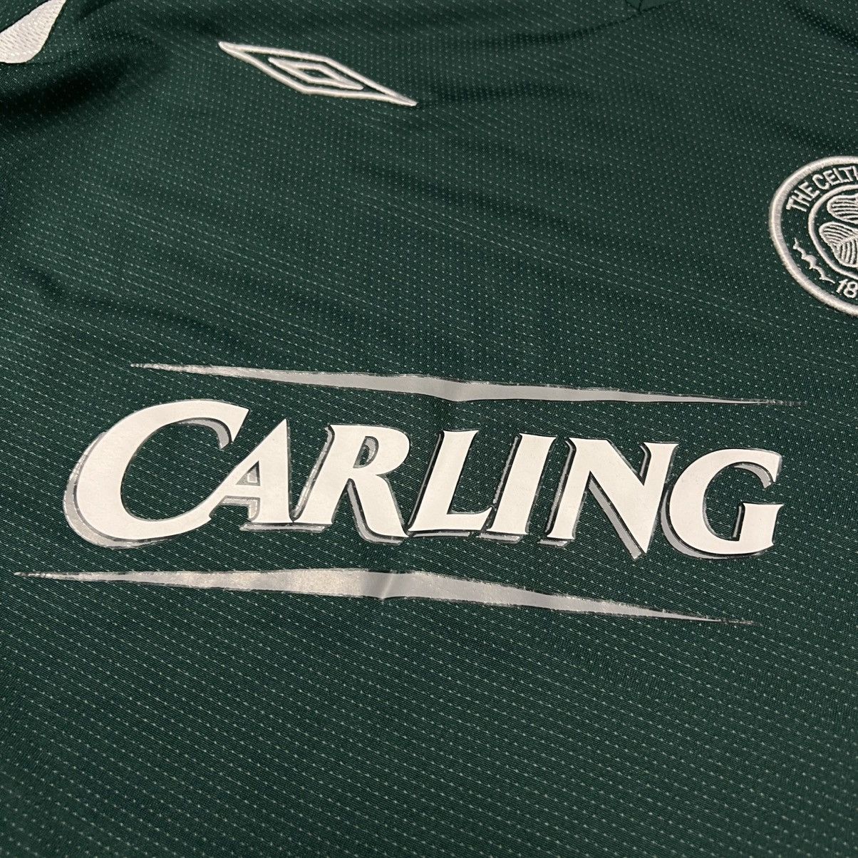 Umbro 🔥CELTIC 2004 2005 UMBRO AWAY 2 SOCCER JERSEY Size US M / EU 48-50 / 2 - 3 Thumbnail
