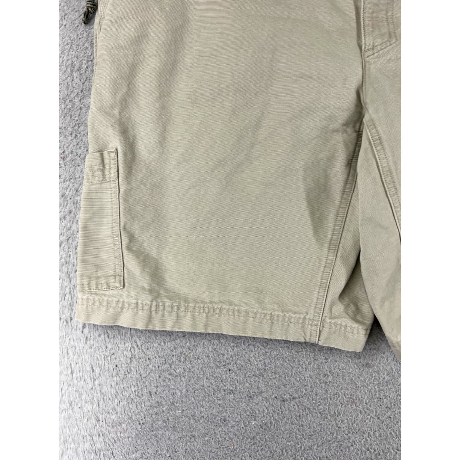Vintage Columbia Men Cargo Shorts 38 Beige Cotton Twill Hiking Camping Fishing 38x11 Casual Size US 38 / EU 54 - 3 Thumbnail