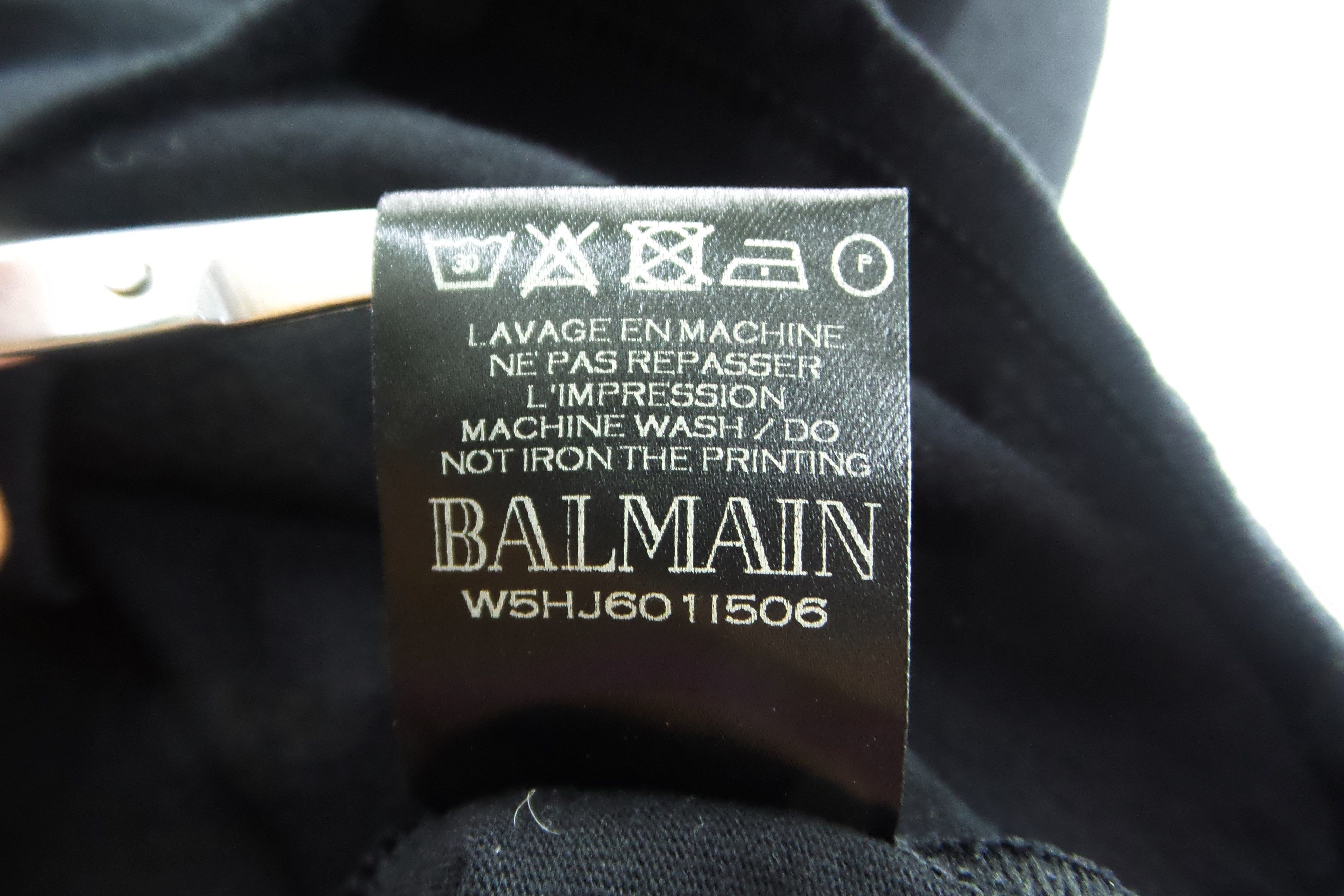 Balmain Balmain Paris Big Logo T-Shirts Size US XXL / EU 58 / 5 - 6 Thumbnail
