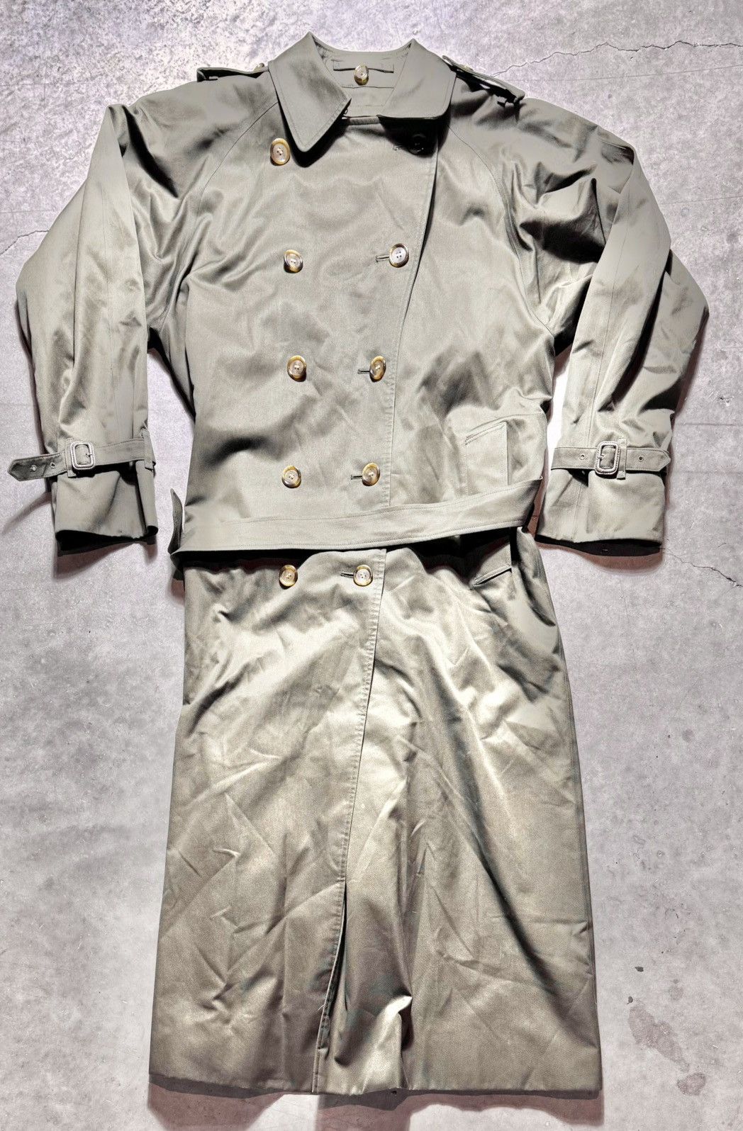 Burberry × Vintage Vintage Women’s Burberry Prosum Peacoat size XX-Long Size XL / US 12-14 / IT 48-50 - 1 Thumbnail