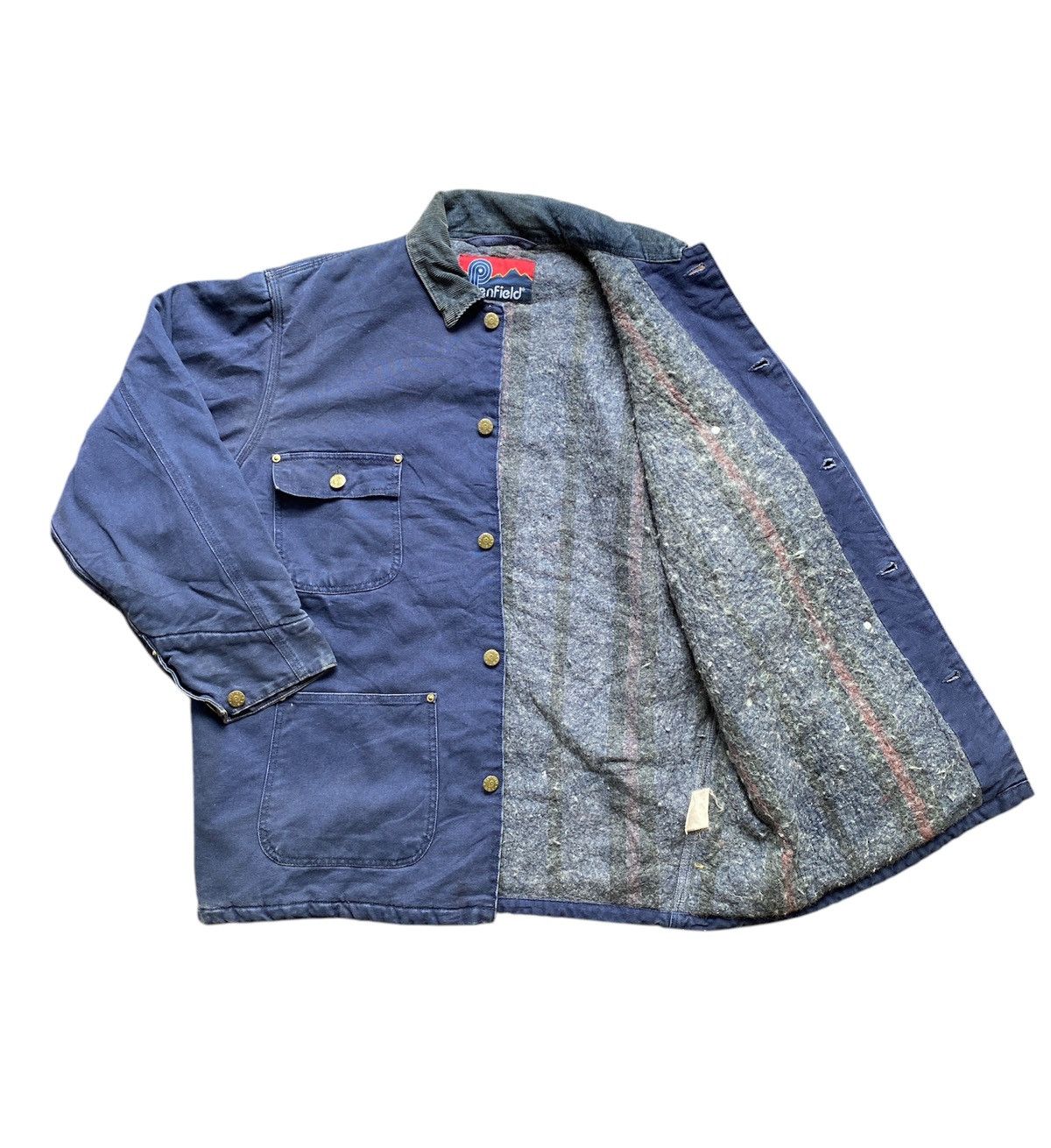 Penfield × Vintage Vintage 90s Penfield Chore Jacket Lining Workwear Size US L / EU 52-54 / 3 - 1 Thumbnail