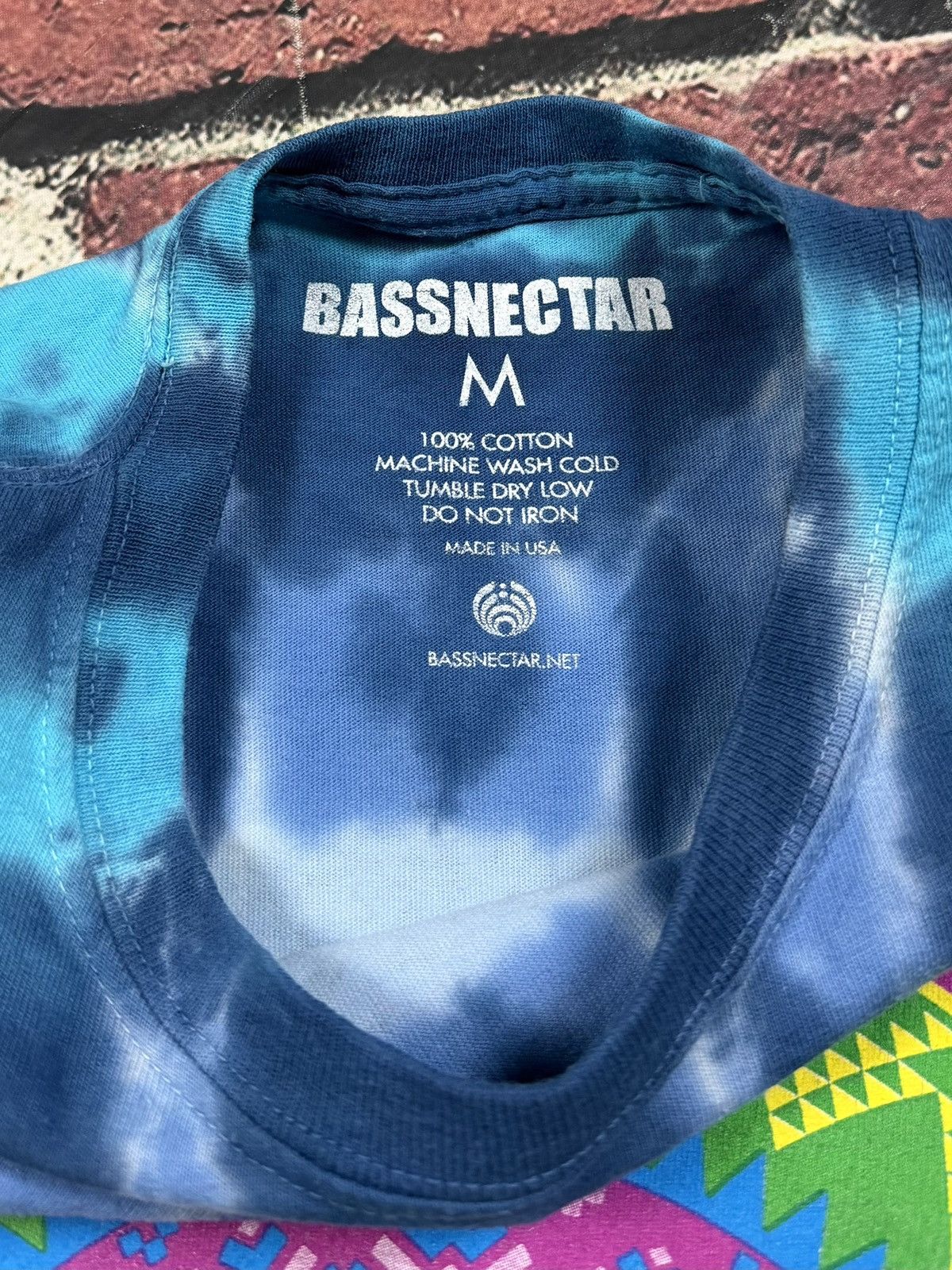 Other Bassnectar T Shirt EDM Festival Dejavoom 2019 Tie Dye Merch Size US M / EU 48-50 / 2 - 6 Thumbnail