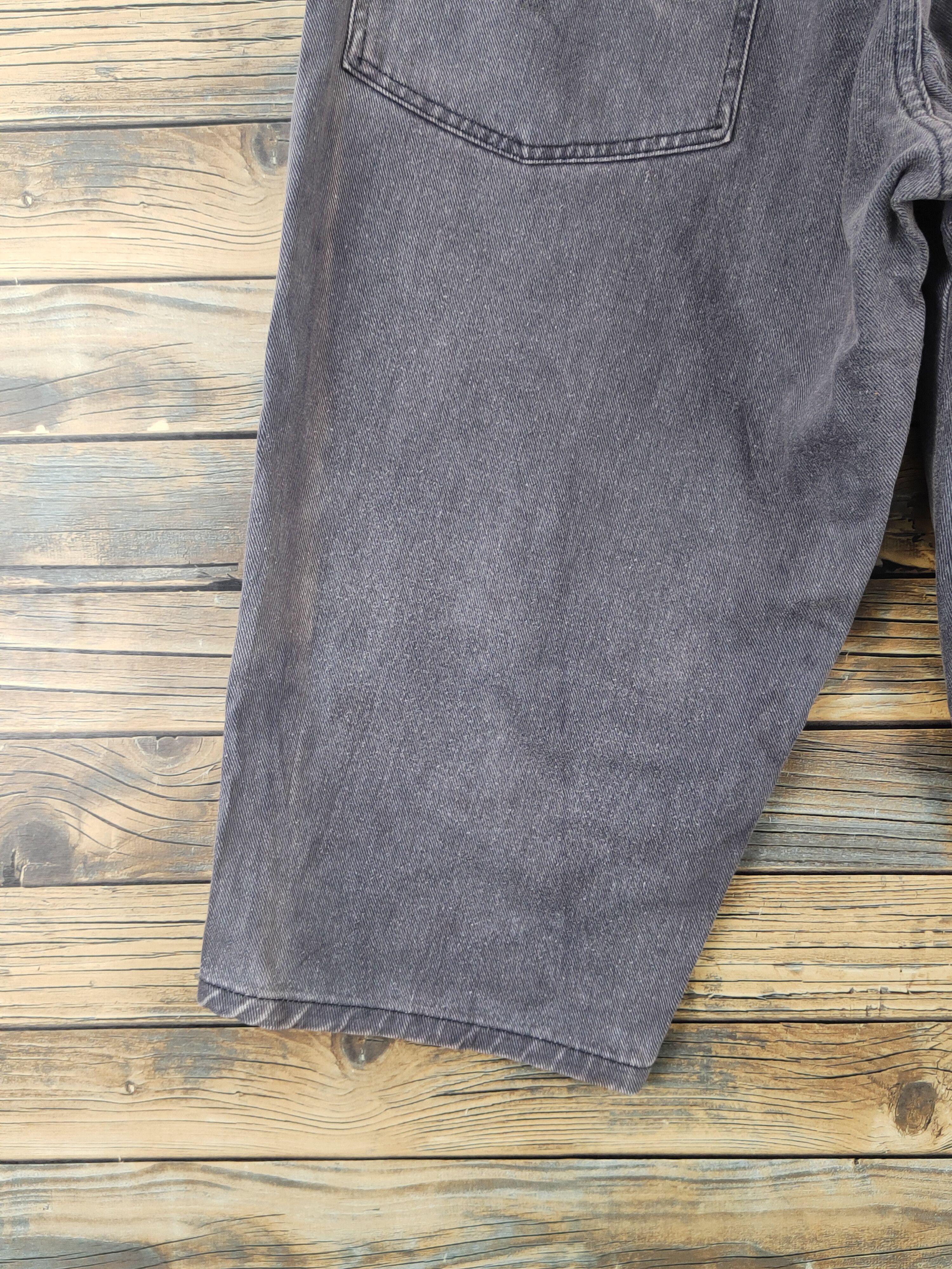 Big John Big John Dark Gray Distressed Ripped denim Jeans #W1586 Size US 28 / EU 44 - 9 Thumbnail