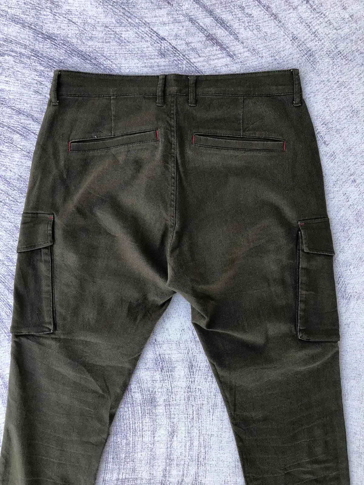 Other Cargo Olive Pipue de pique Multipocket Rare Pattern Size US 33 - 10 Thumbnail
