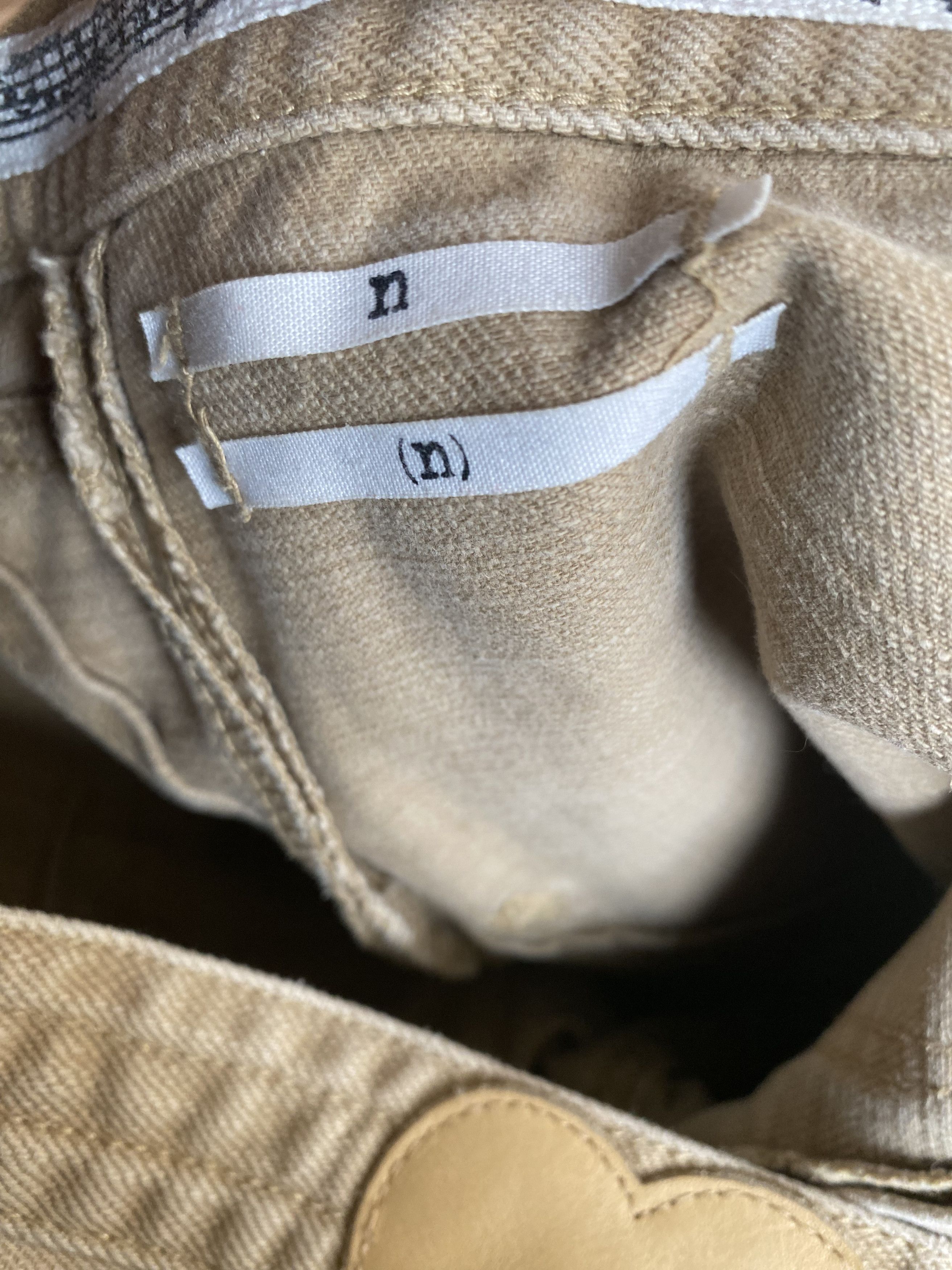 Number (N)ine Number (N)ine Carpenter Tan Pants Size US 30 / EU 46 - 5 Thumbnail