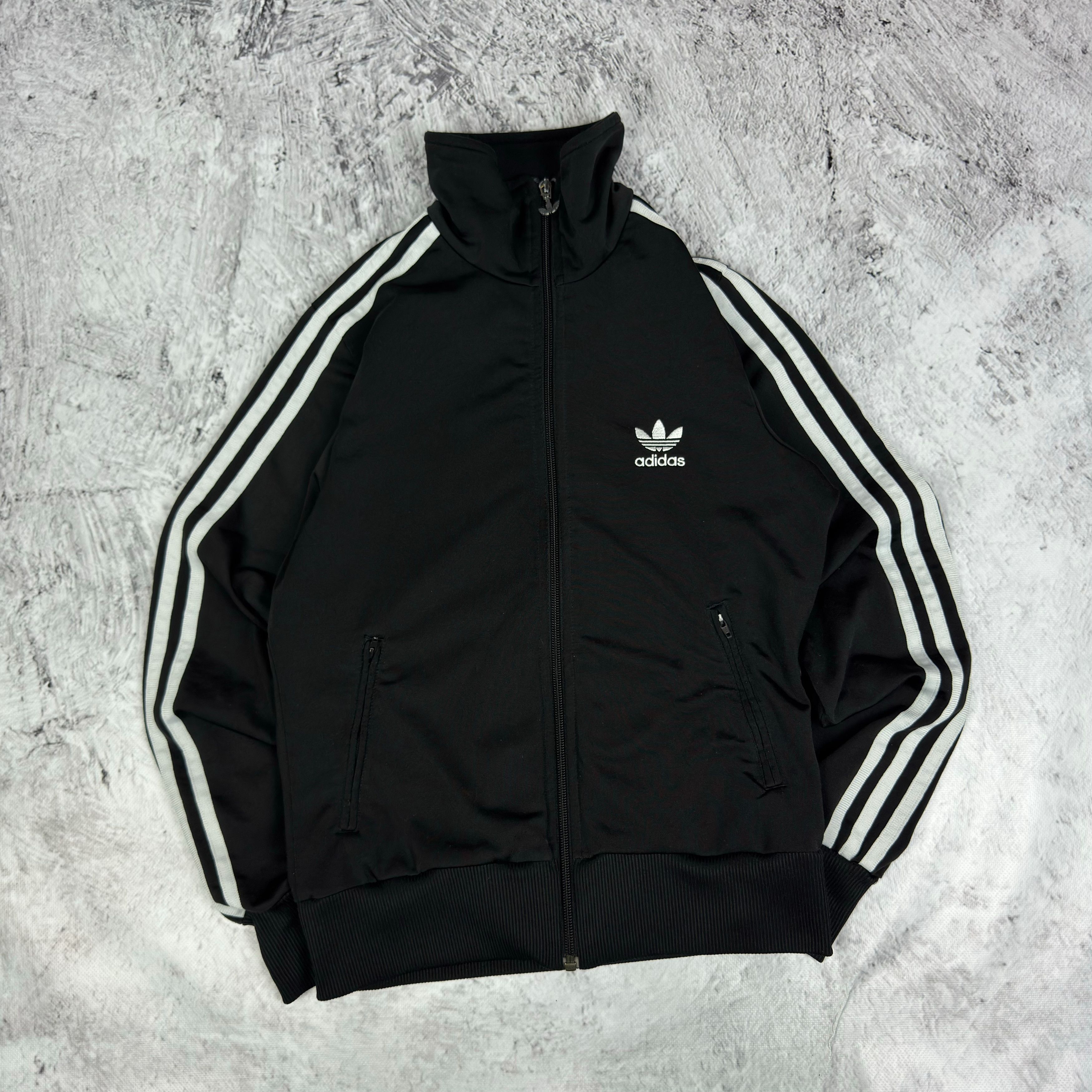 Adidas Adidas Firebird Women's Black White Full Zip Track Jacket 40 Size S / US 4 / IT 40 - 1 Thumbnail