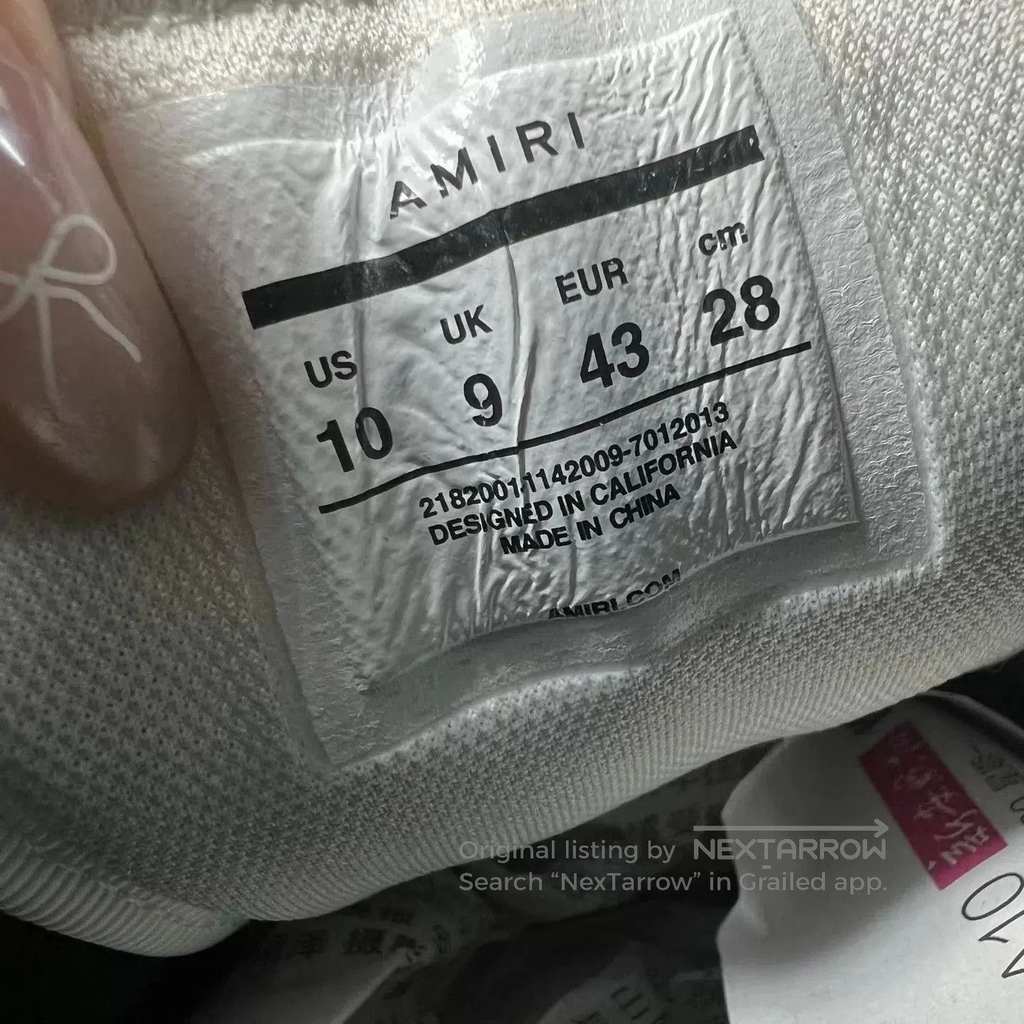 Amiri Black and White Low. Size US 10 / EU 43 - 8 Thumbnail
