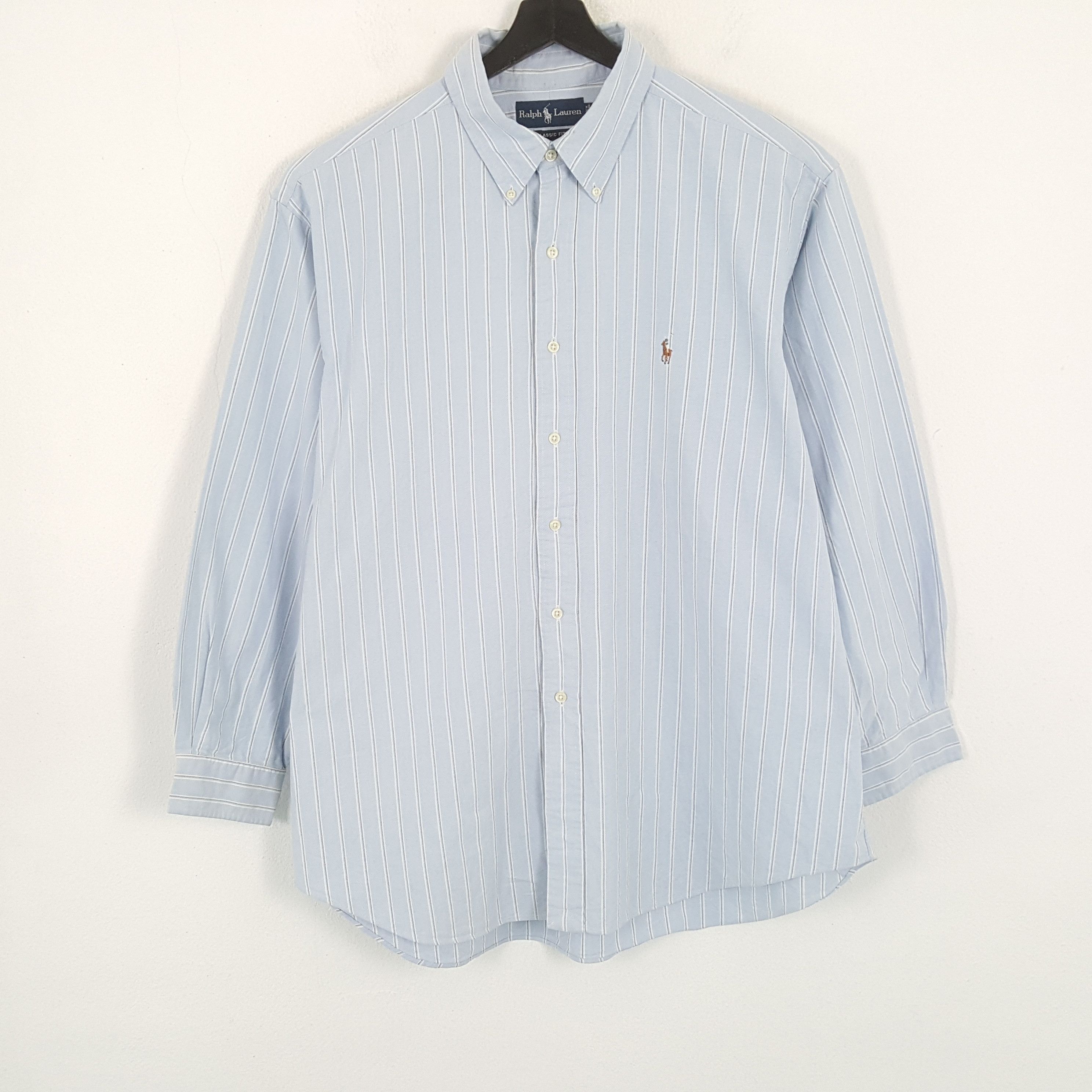 Polo Ralph Lauren × Vintage RALPH LAUREN Fashion Brand Formal Style Shirt Size US XXL / EU 58 / 5 - 1 Thumbnail