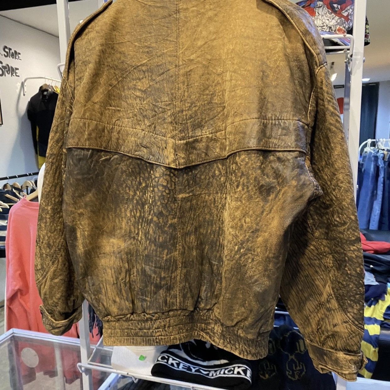 Vera Pelle 🔥VERA PELLE REAL LEATHER BOMBER JACKETS Size US S / EU 44-46 / 1 - 16 Thumbnail