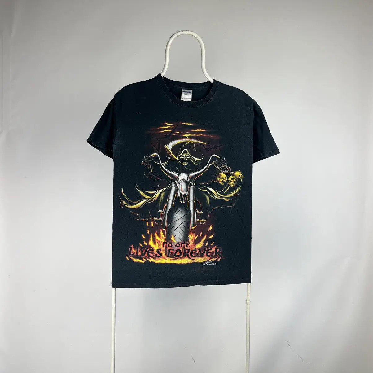 Band Tees Vintage Death Rider biker fire Tshirt size Medium Size US M / EU 48-50 / 2 - 1 Thumbnail