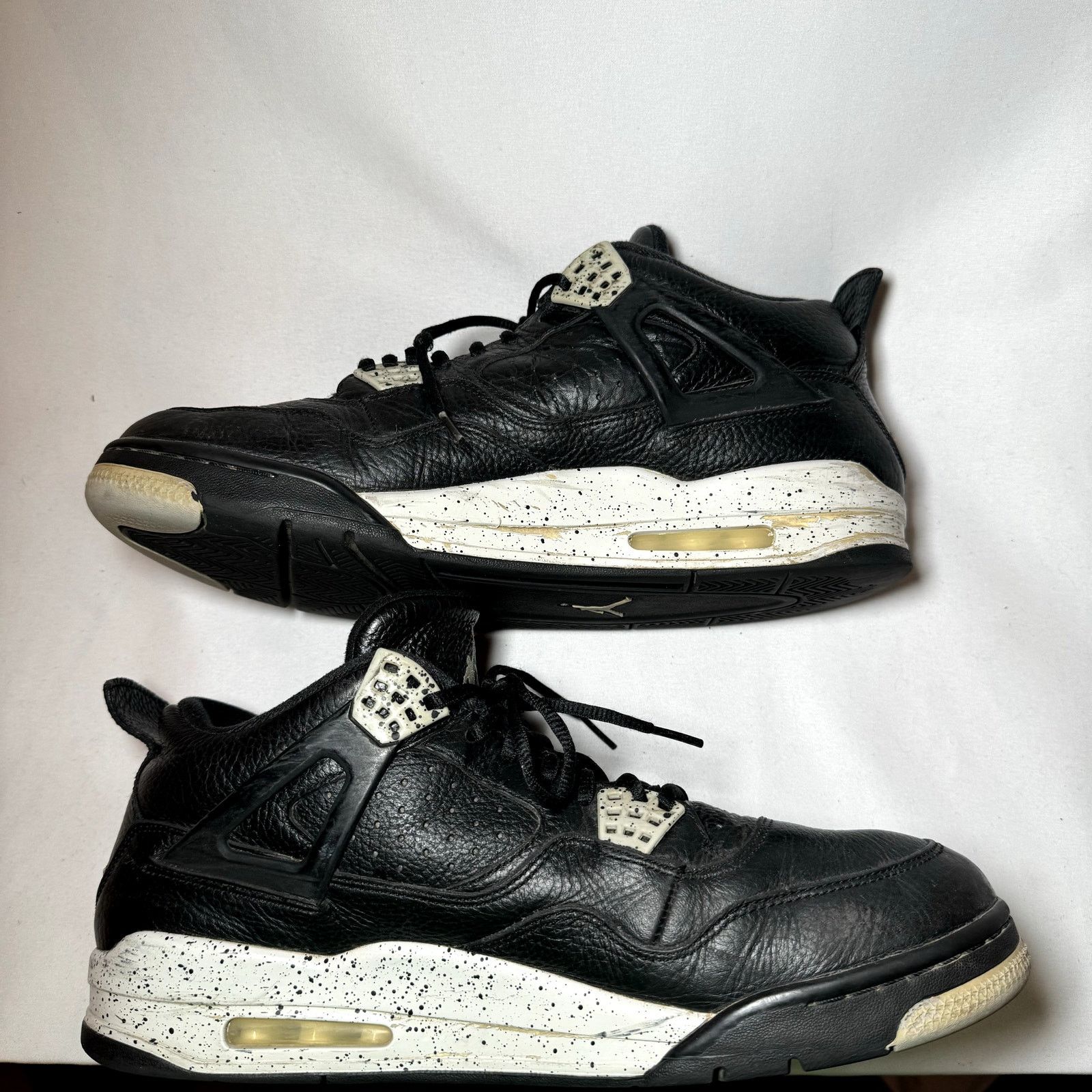 Jordan Brand × Nike Size 12 - Nike Air Jordan 4 Retro LS Oreo 2015 Men's Shoes Size US 12 / EU 45 - 2 Thumbnail