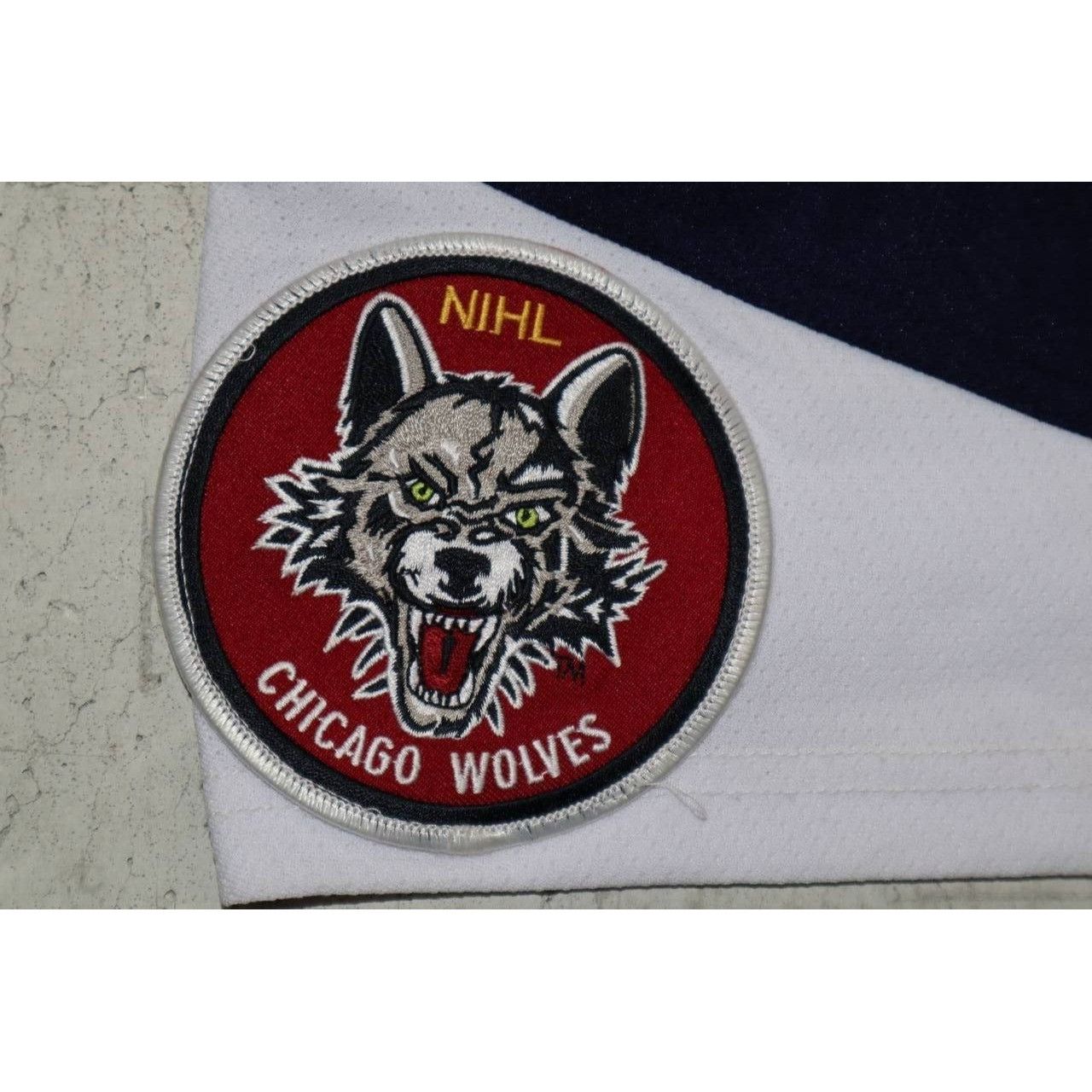 Vintage Vintage Chicago Wolves Lucas #29 Blue Jersey Athletic Knit S Size US S / EU 44-46 / 1 - 10 Thumbnail