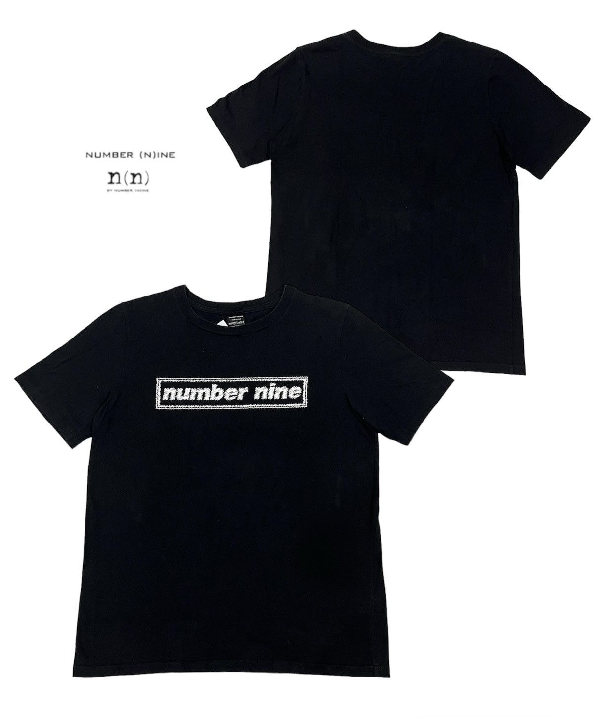 トップス 00s NUMBER(N)INE damage Japanese Brand × Number (N)ine × Takahiromiyashita The