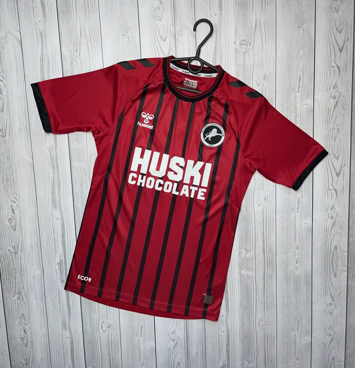 Other Vintage Millwall soccer jersey Hummel size S striped Size US S / EU 44-46 / 1 - 1 Thumbnail