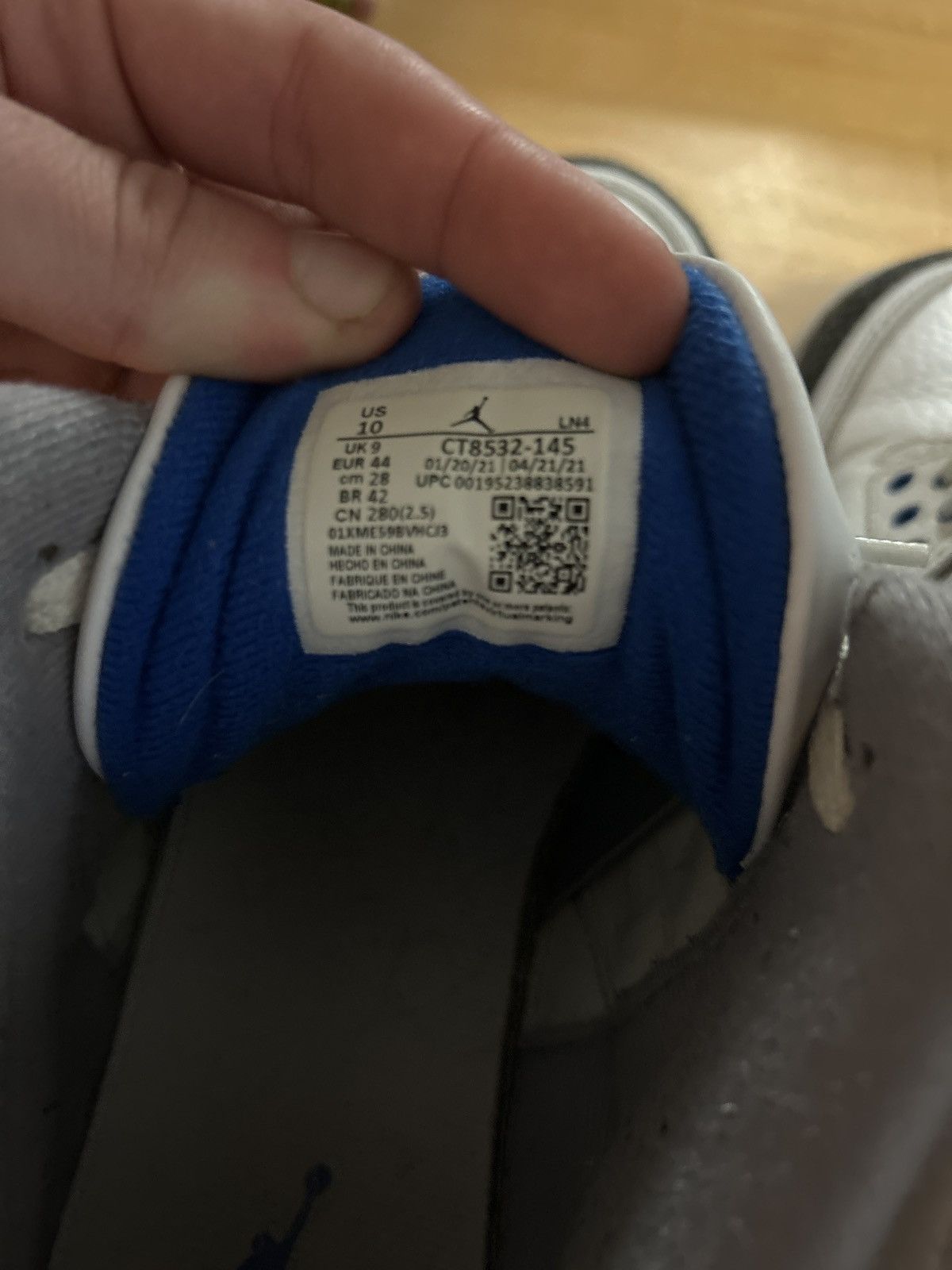 Jordan Brand Jordan 3 racer blue Size US 10 / EU 43 - 5 Thumbnail