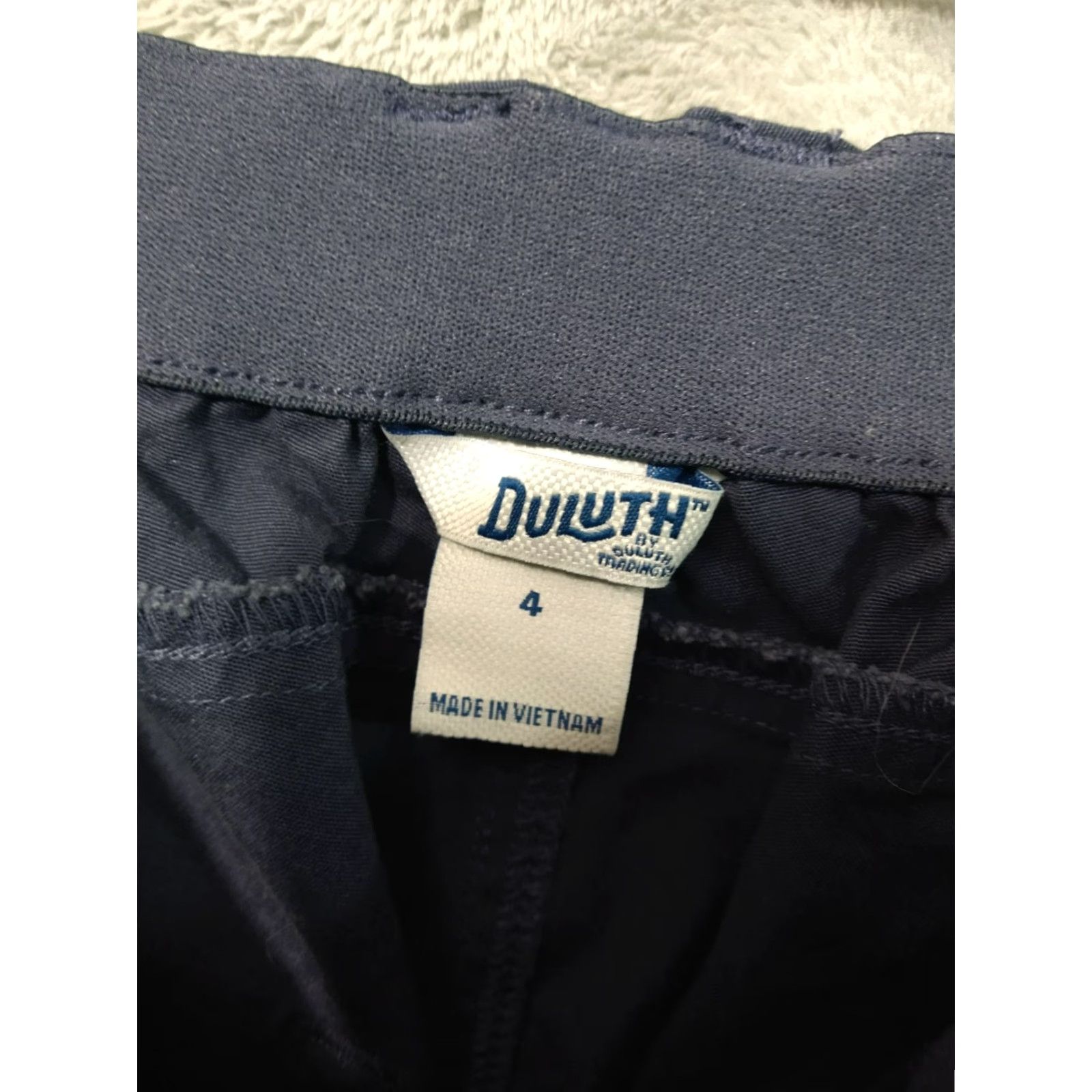 Duluth Trading Company Duluth Trading Womens 4 Navy Blue Rootstock Gardening Joggers Mid Rise Stretch Size 27" / US 4 / IT 40 - 6 Thumbnail
