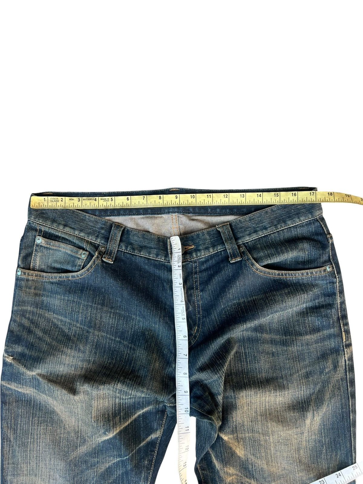 Tornado Mart Trashed Tornado Mart Distress Dirty Mud Denim Flare Jeans Size US 33 - 4 Thumbnail