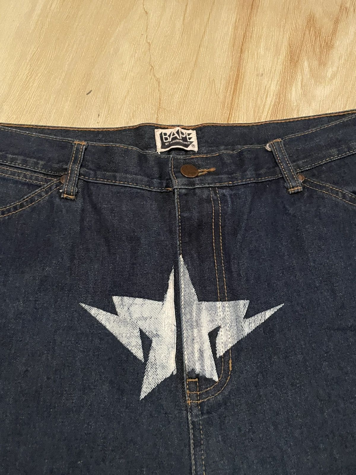 Nigo Vintage Bape jeans bapesta Size US 36 / EU 52 - 6 Thumbnail