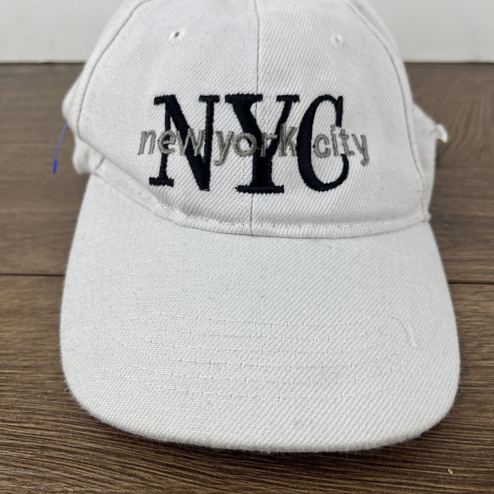 Other New York City Hat NYC Hat Cap New York White Hat Adjustable Size ONE SIZE - 5 Thumbnail