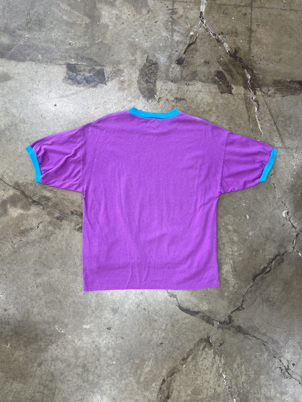 Vintage Vintage 80s Surf Kahana Bay Ringer Repaired Tee Large Size US L / EU 52-54 / 3 - 4 Thumbnail
