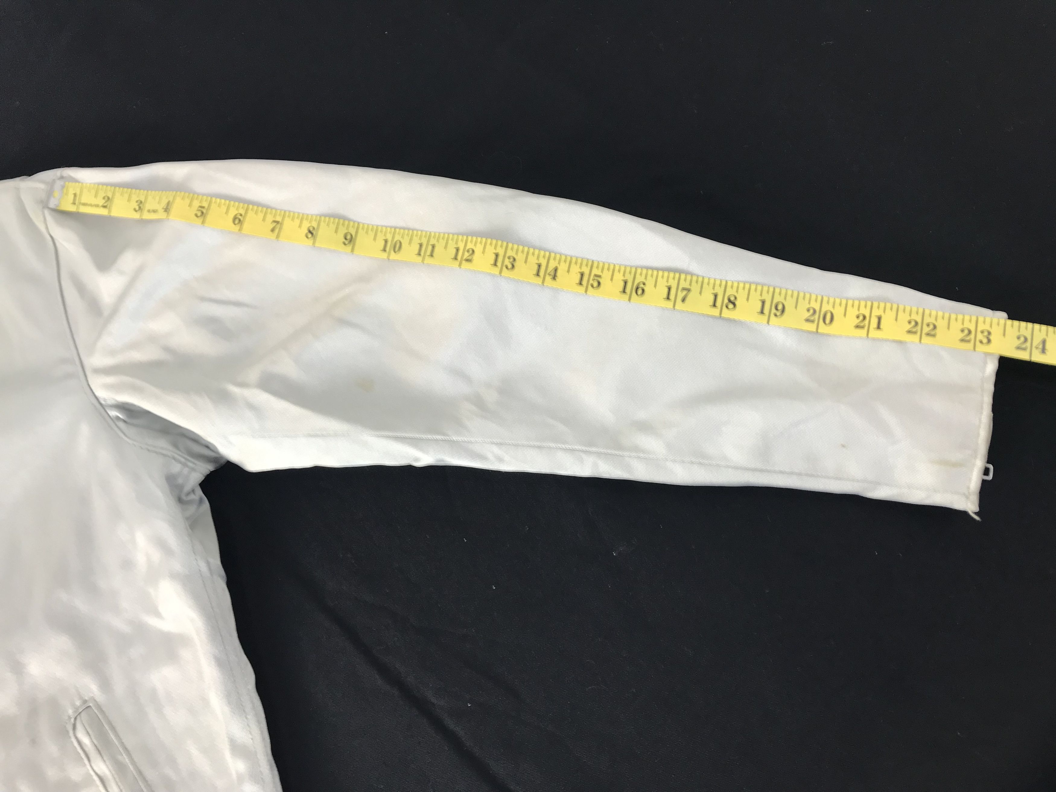 Schott 90s Schott NYC Retro Racer Zipper White Minimalist Jacket Size US M / EU 48-50 / 2 - 10 Thumbnail