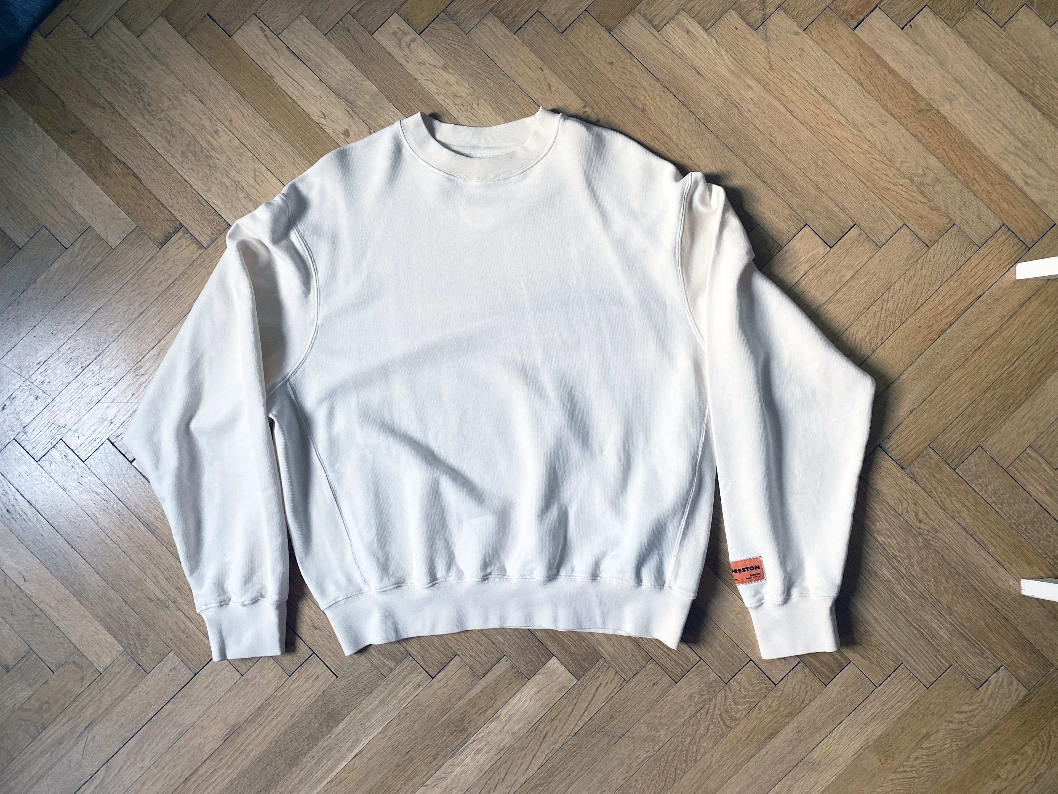 Heron Preston NFEX - Ray Crewneck (Offwhite/Beige)