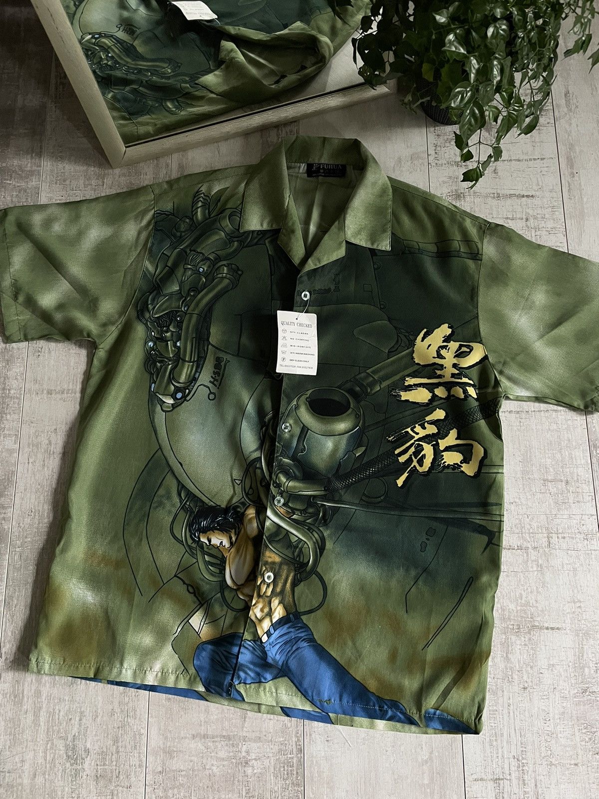 Anime × Japanese Brand Vintage Anime Shirt Akira Style Overprint Japanese Size US M / EU 48-50 / 2 - 2 Thumbnail